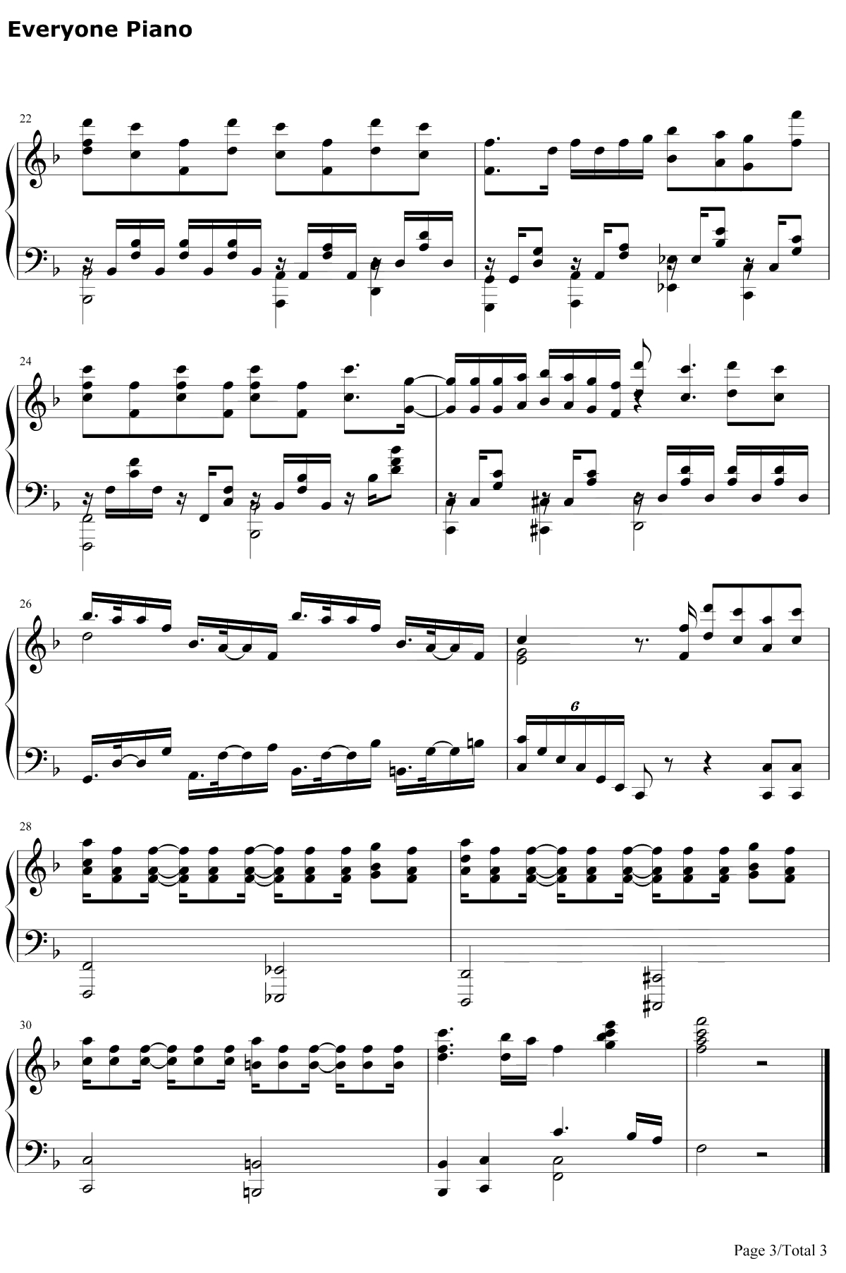 ウザウザ☆わおーっす钢琴谱-白石晴香沼仓爱美-我家的女仆有够烦OP3