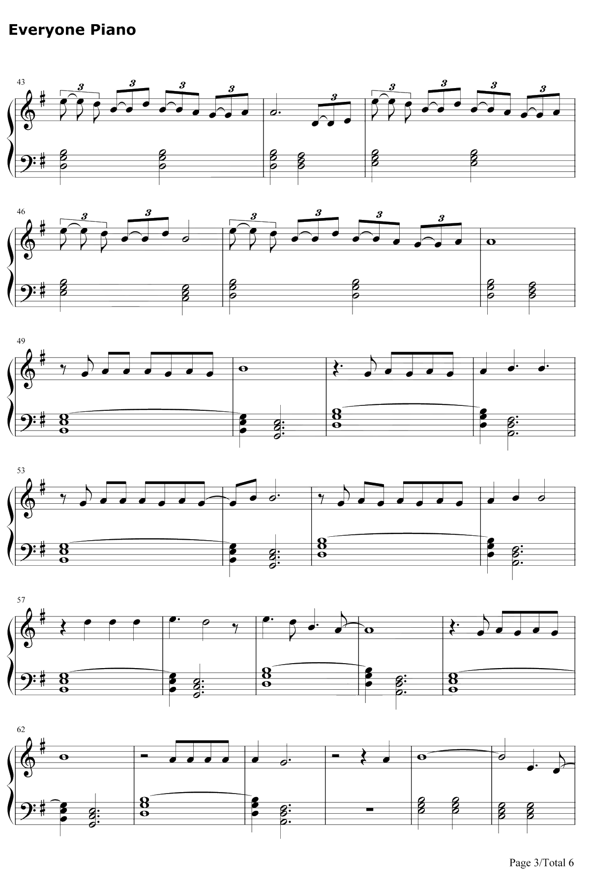 Please Don't Go钢琴谱-JoelAdams3