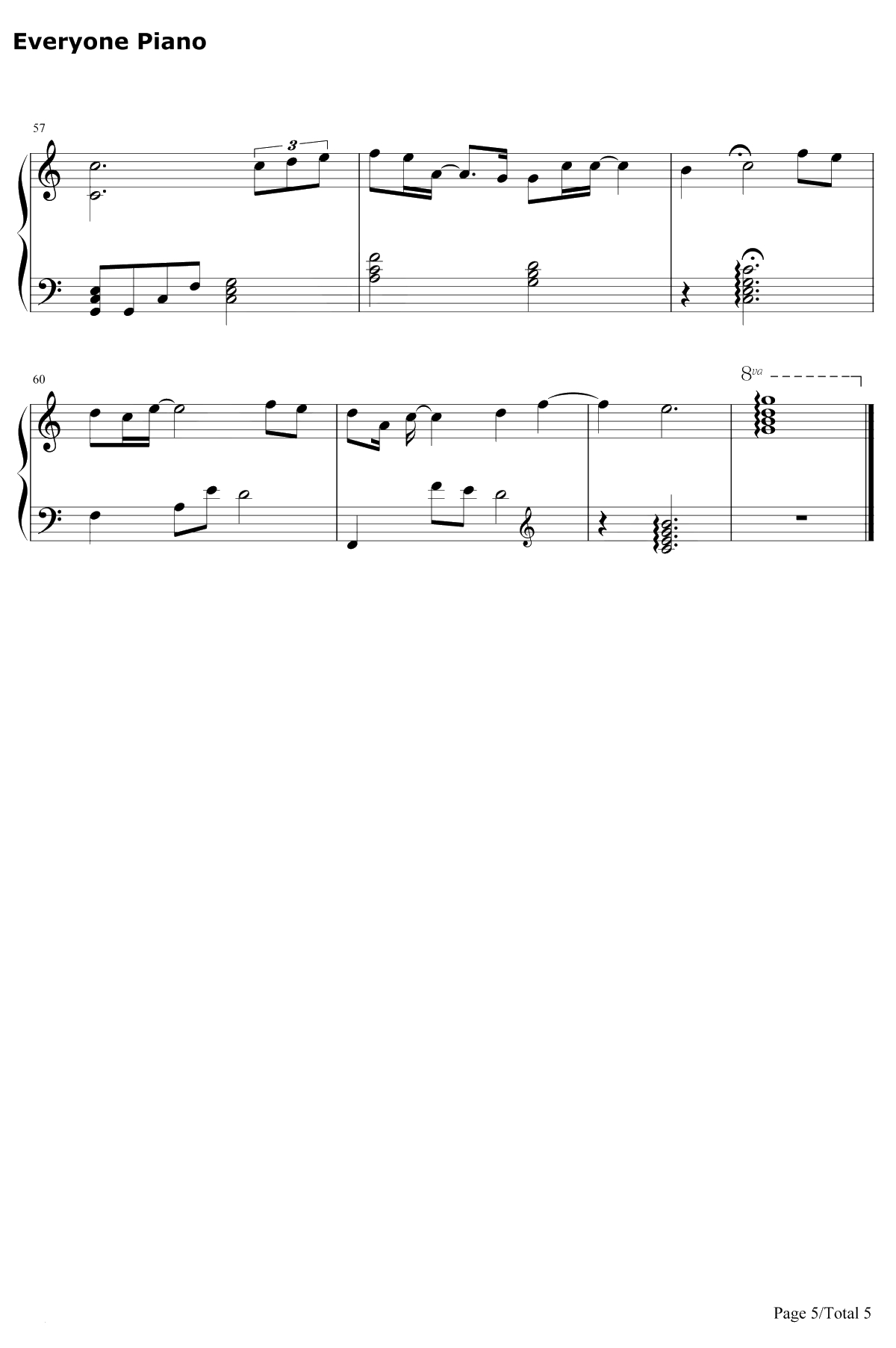 摩天轮的思念钢琴谱-王俊凯-超少年密码插曲5