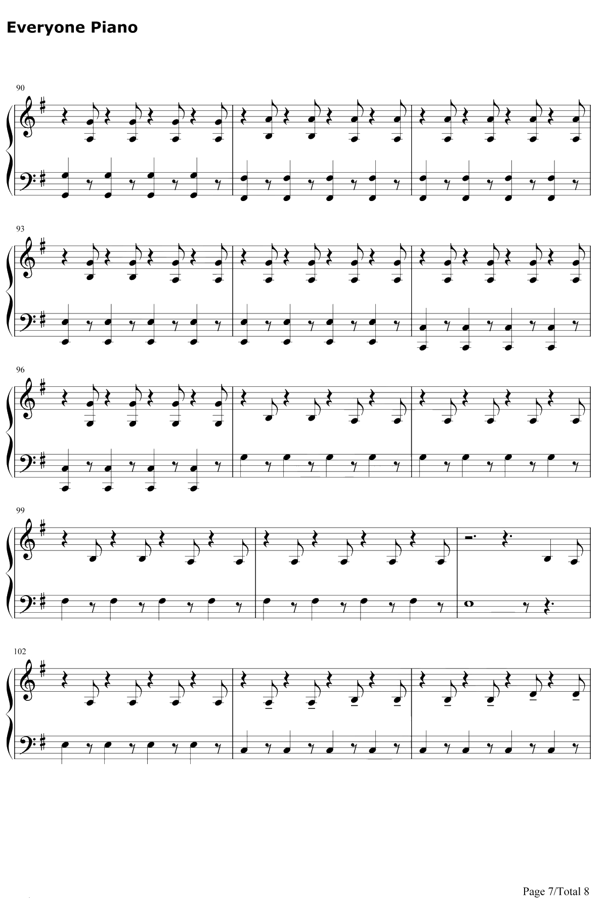 Addict With a Pen钢琴谱-TwentyOnePilots7