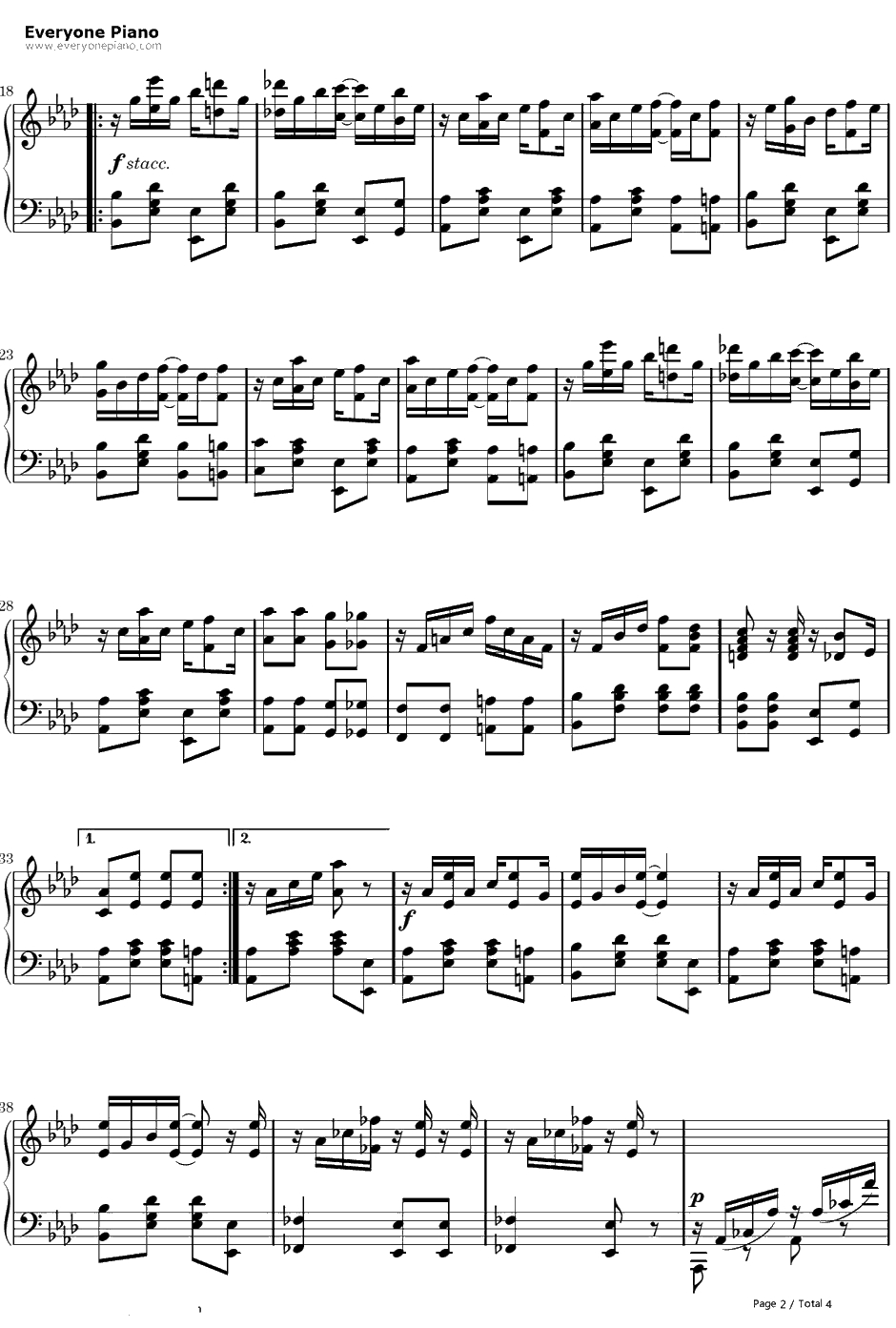 Maple  Leaf  Rag钢琴谱-ScottJoplin2