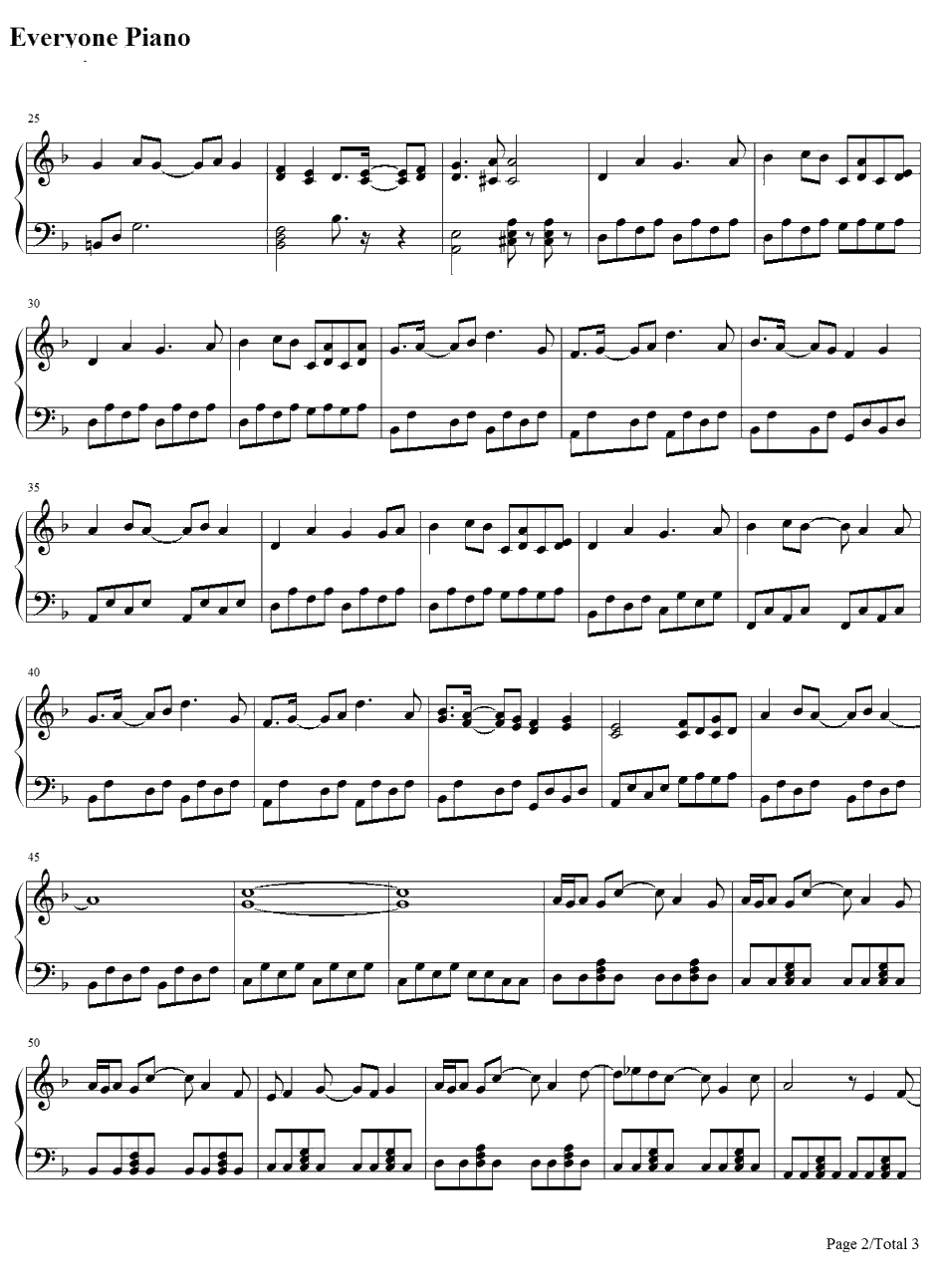 Life Goes On钢琴谱-有坂美香-机动战士敢达SEEDDESTINYED22