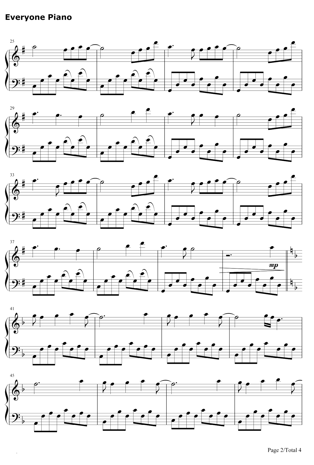 Saya's Song钢琴谱-Lia-LittleBusters!EXED2