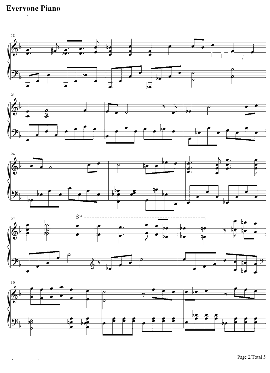 la piog gia钢琴谱-久石让JoeHisaishi-时雨之记OST2