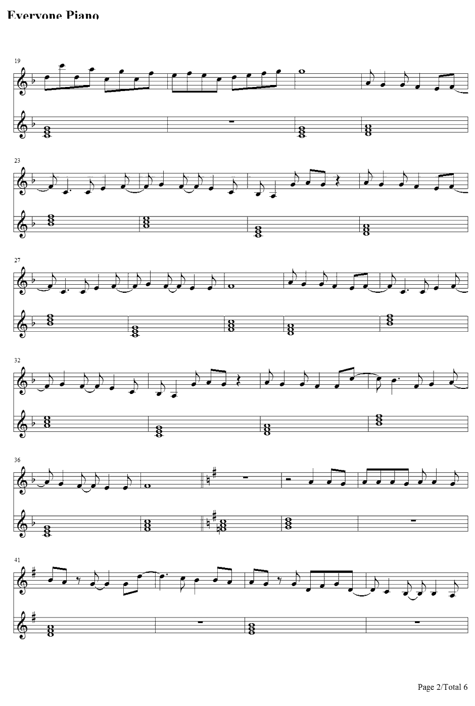 Shine Days钢琴谱-GirlsDeadMonster（LiSA）-AngelBeats!插曲2