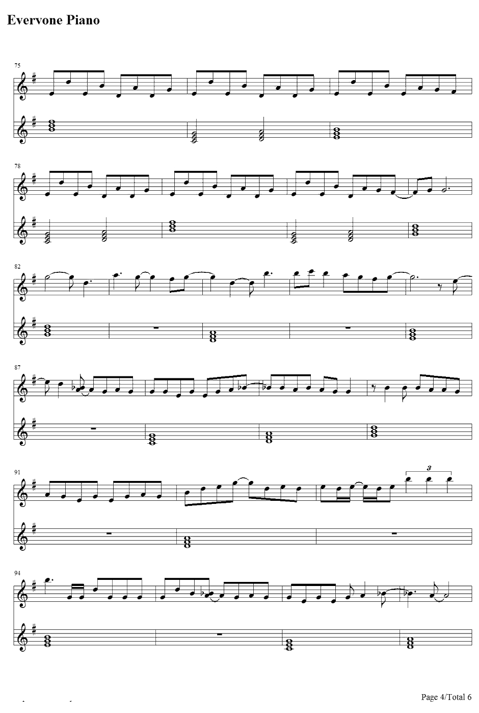 Shine Days钢琴谱-GirlsDeadMonster（LiSA）-AngelBeats!插曲4