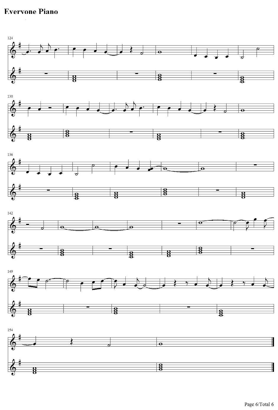 Shine Days钢琴谱-GirlsDeadMonster（LiSA）-AngelBeats!插曲6