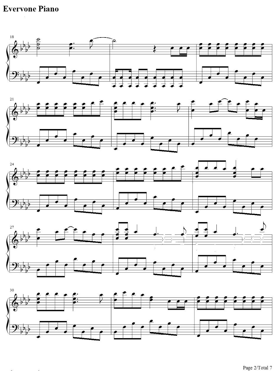 MR.TAXI钢琴谱--少女时代2