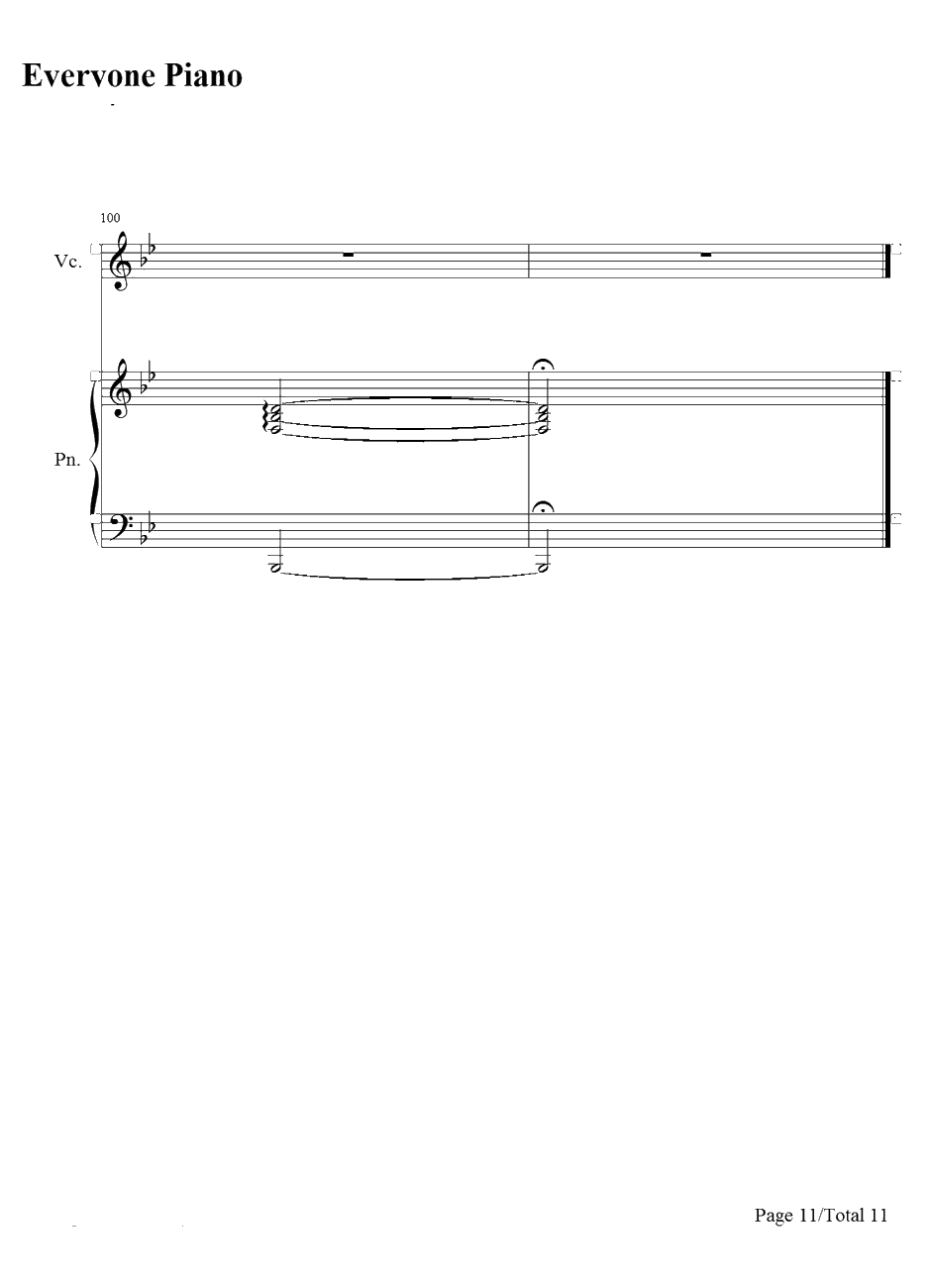 Desperado钢琴谱-藤田惠美11