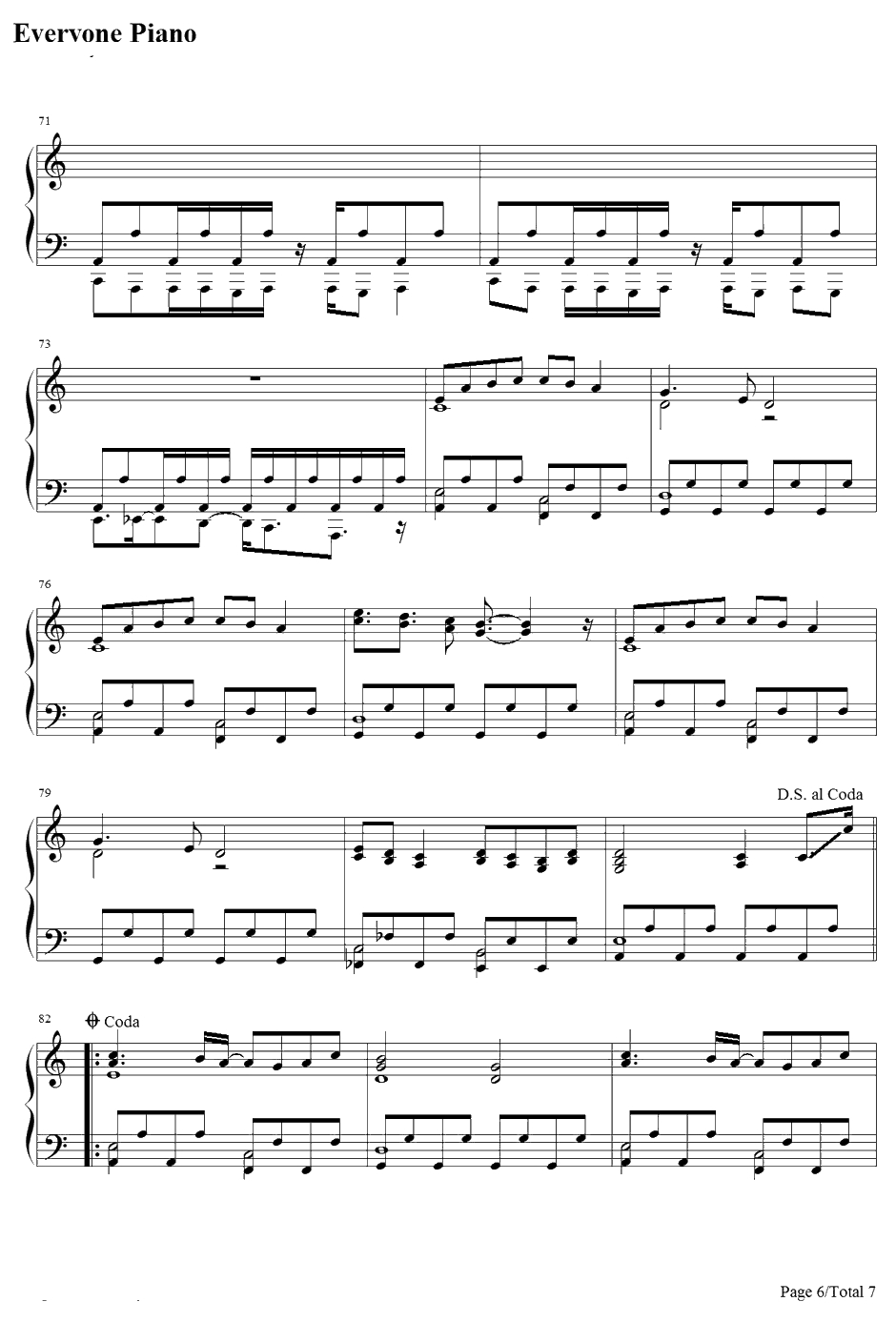 Under the Darkness钢琴谱-C.Gmix-鬼畜眼镜OP6