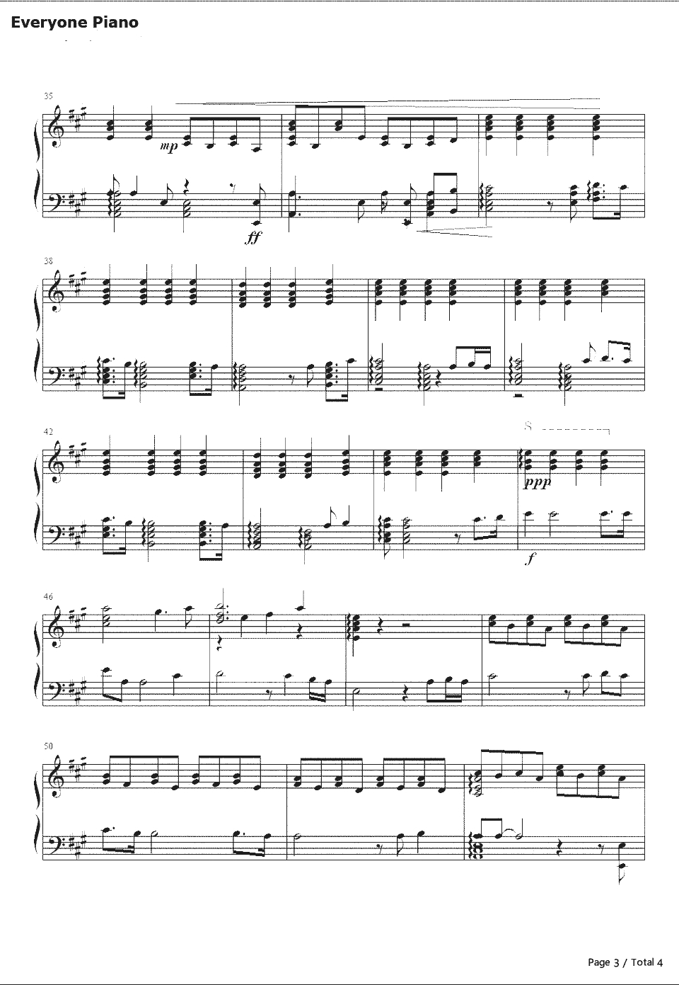 the rose钢琴谱-西城男孩westlife3