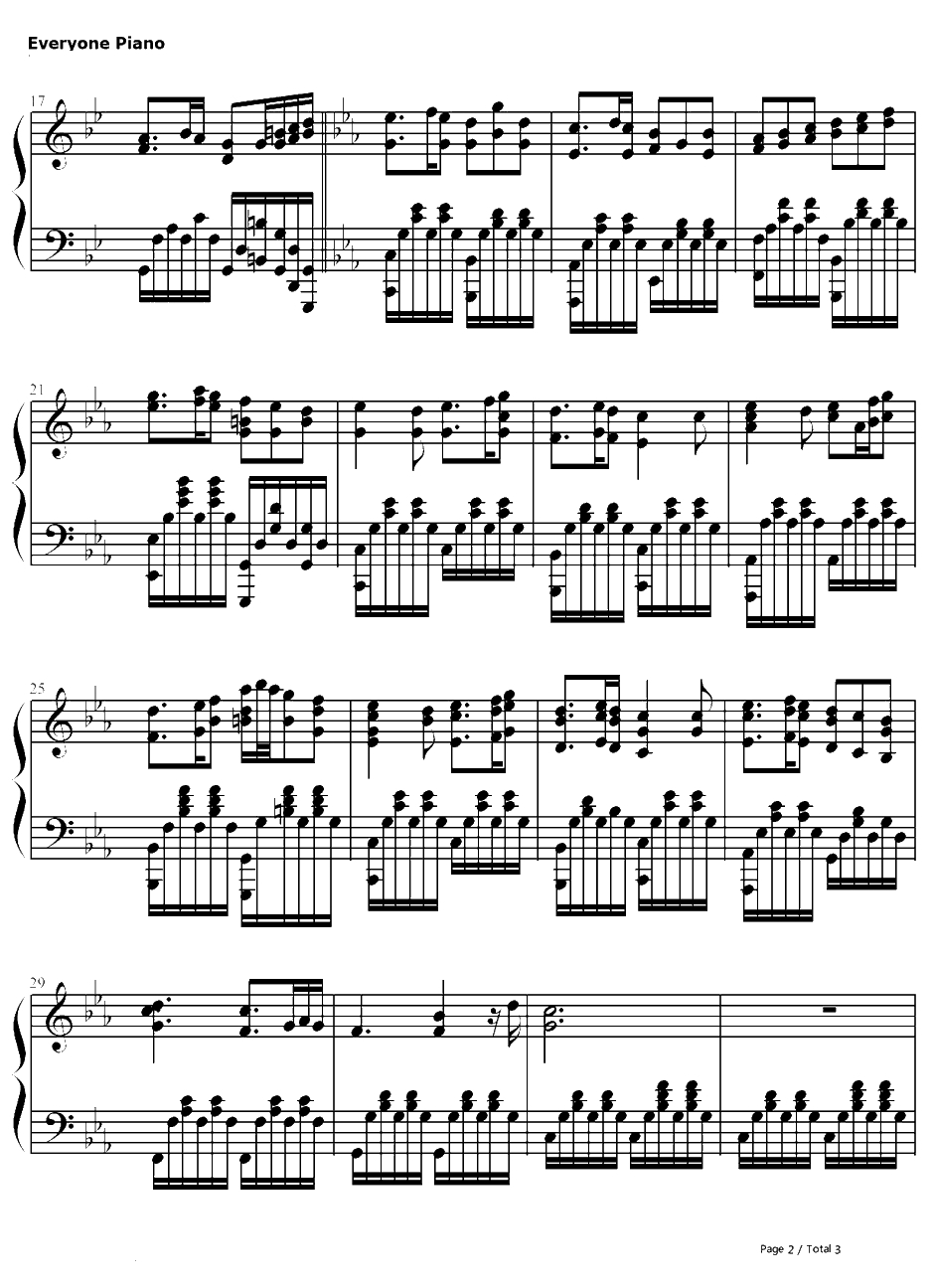 さやかのテーマ钢琴谱-梶浦由记-Decretum-魔法少女小圆BGM2