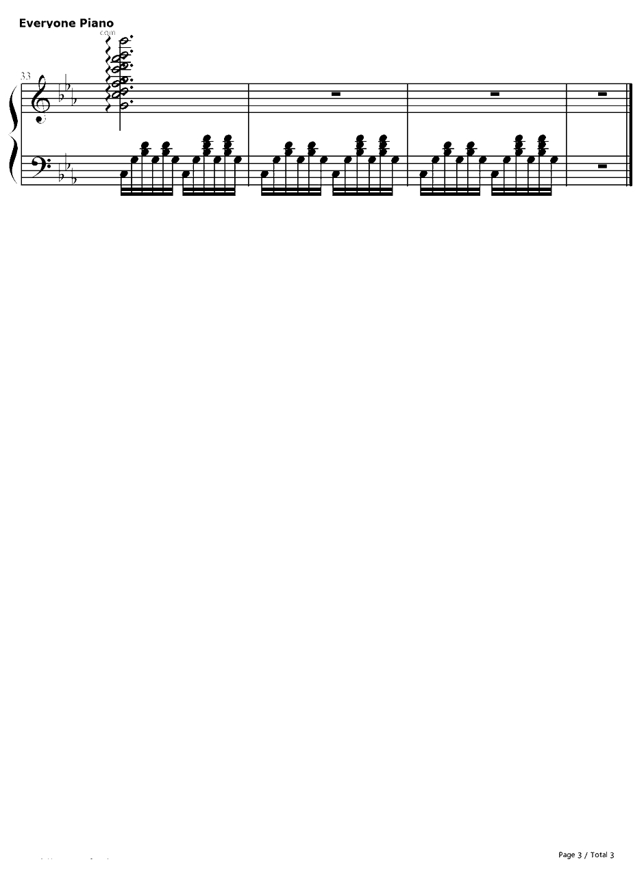 さやかのテーマ钢琴谱-梶浦由记-Decretum-魔法少女小圆BGM3