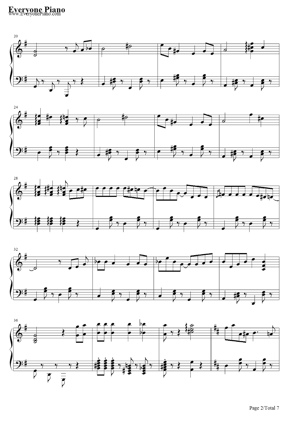 ちびうさ钢琴谱-有泽孝纪-Chibiusa-美少女战士2