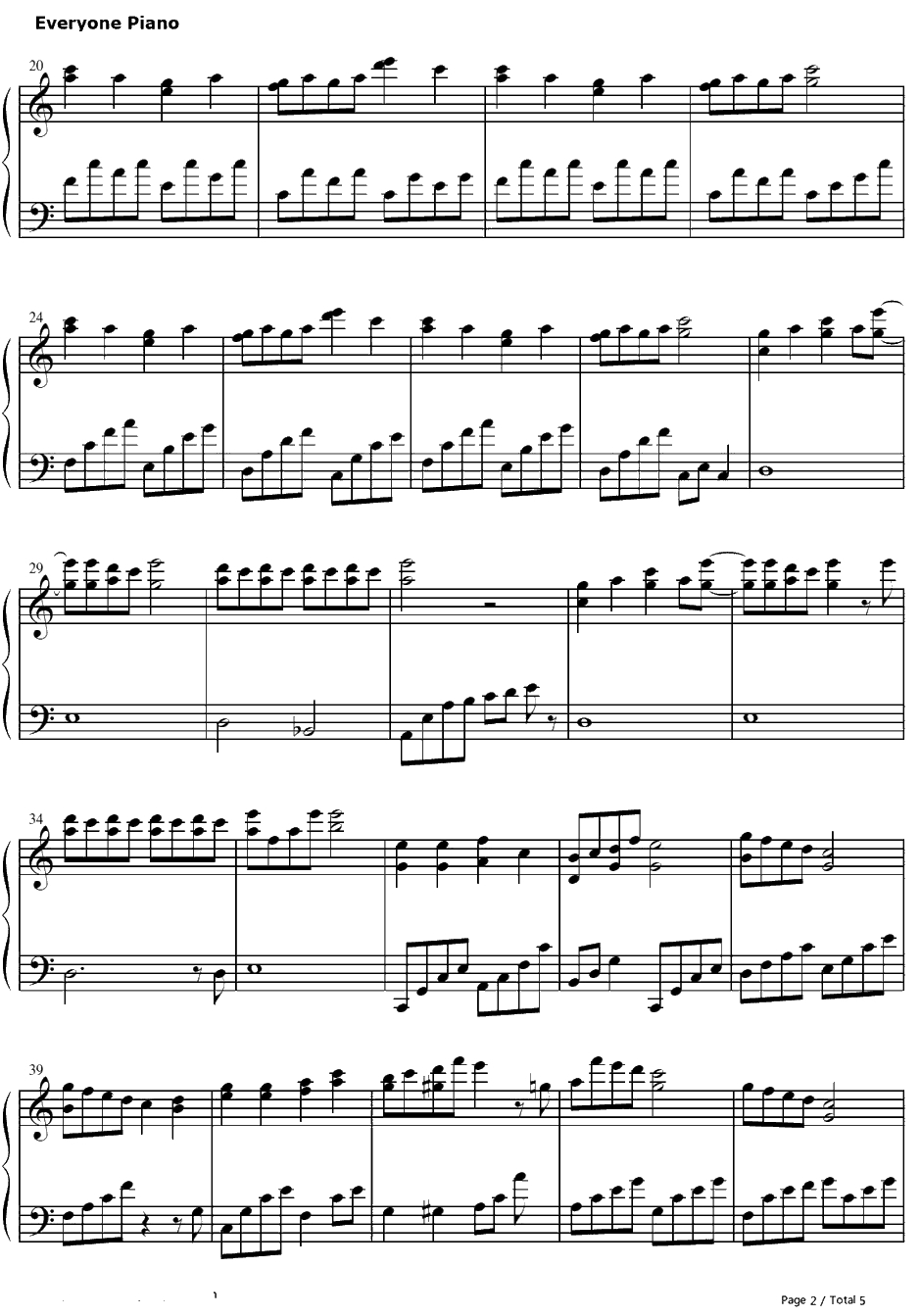 STILL TIME钢琴谱-德山秀典-幻想魔传最游记OP22