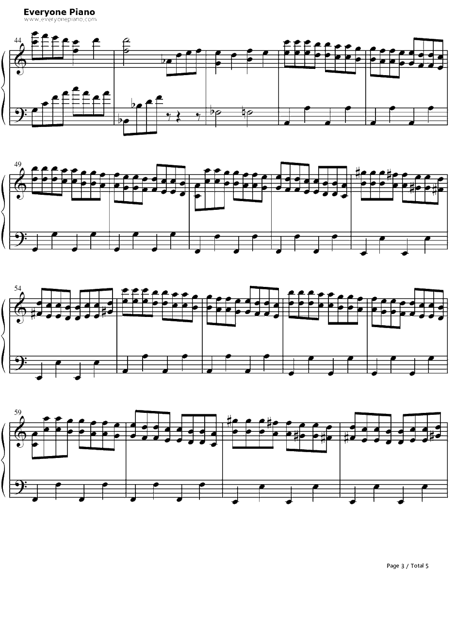 STILL TIME钢琴谱-德山秀典-幻想魔传最游记OP23