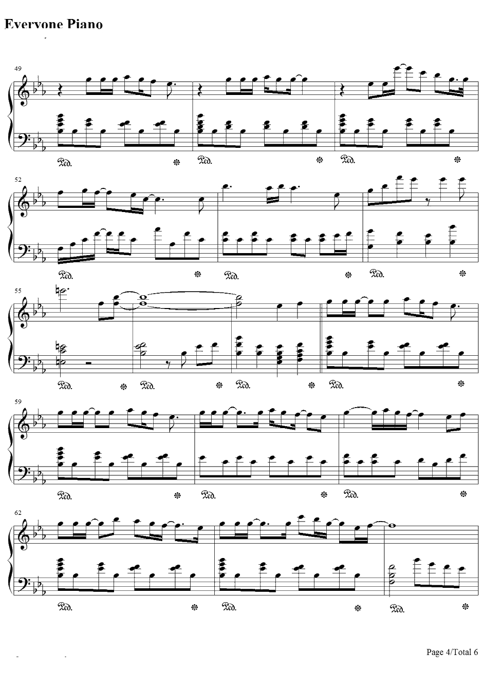 FIND THE WAY钢琴谱-中岛美嘉-机动战士高达SEEDED34