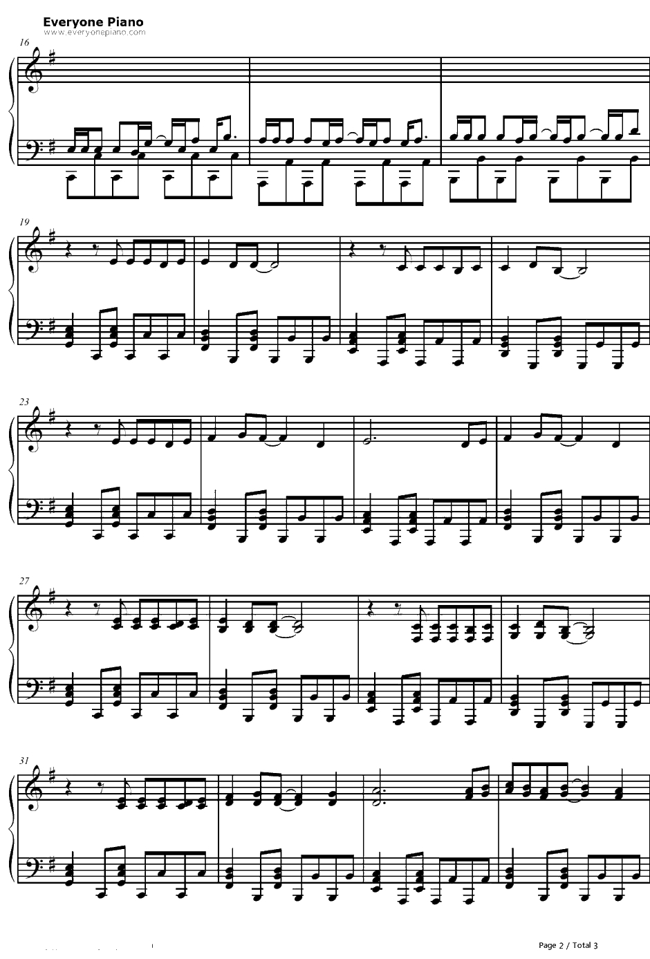 ヒカリ钢琴谱-堀江由衣-Hikari-犬神！OP2