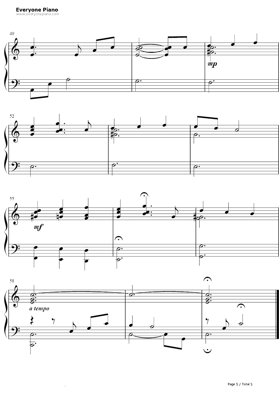 God Help The Out casts钢琴谱-AlanMenken-钟楼怪人主题曲5