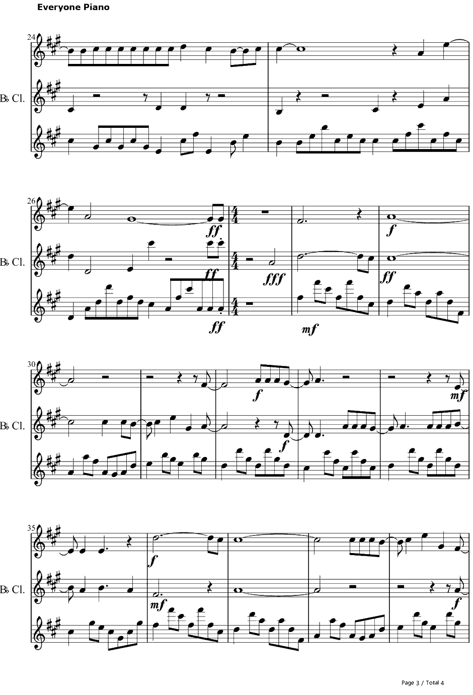 HIGHSCHOOL OF THE DEAD钢琴谱-岸田教团、THE明星ロケッツ-学园默示录OP3