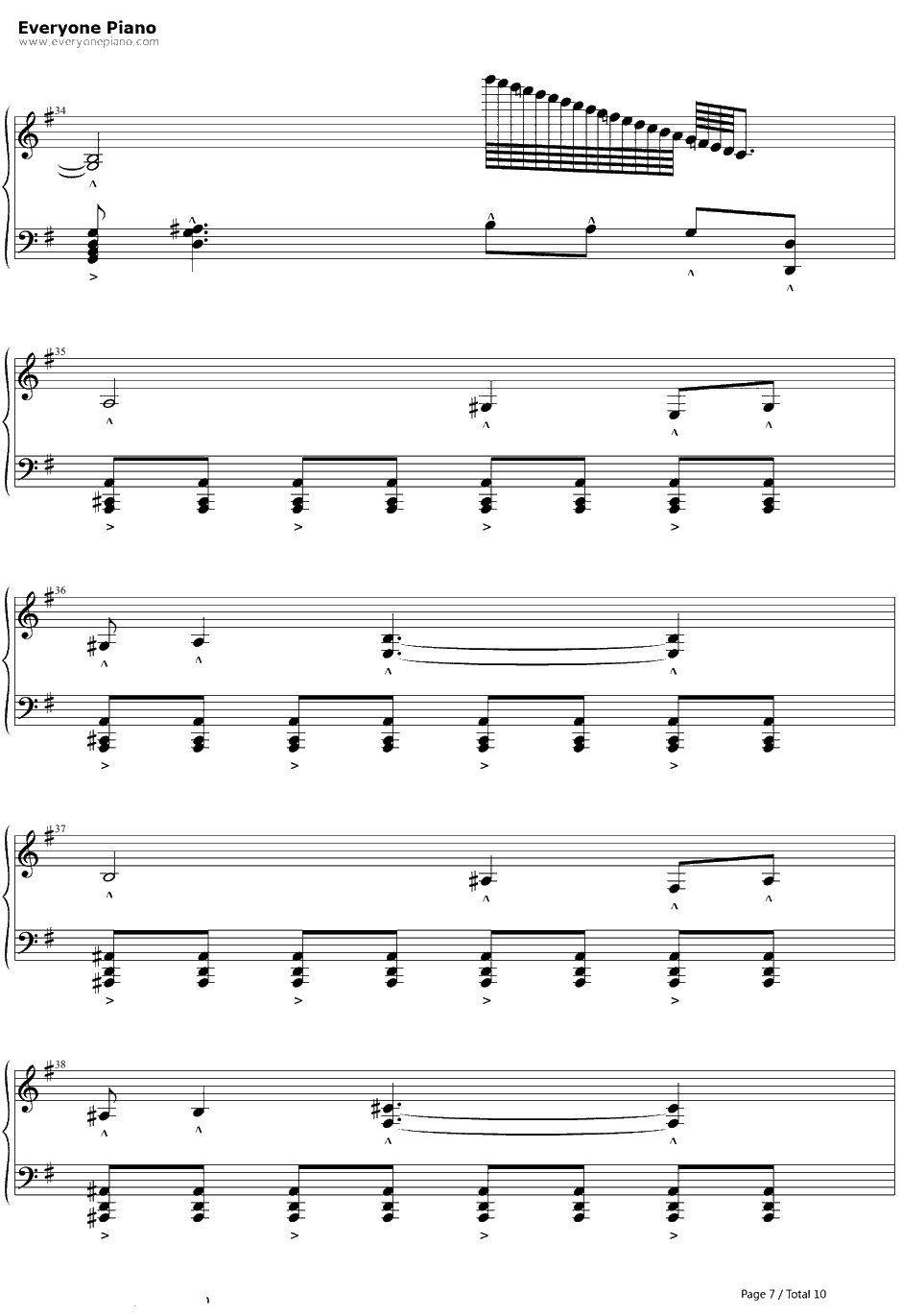 LISTEN TO THE STEREO!!钢琴谱-GOINGUNDERGROUND-家庭教师ヒットマンREBORN!OP87