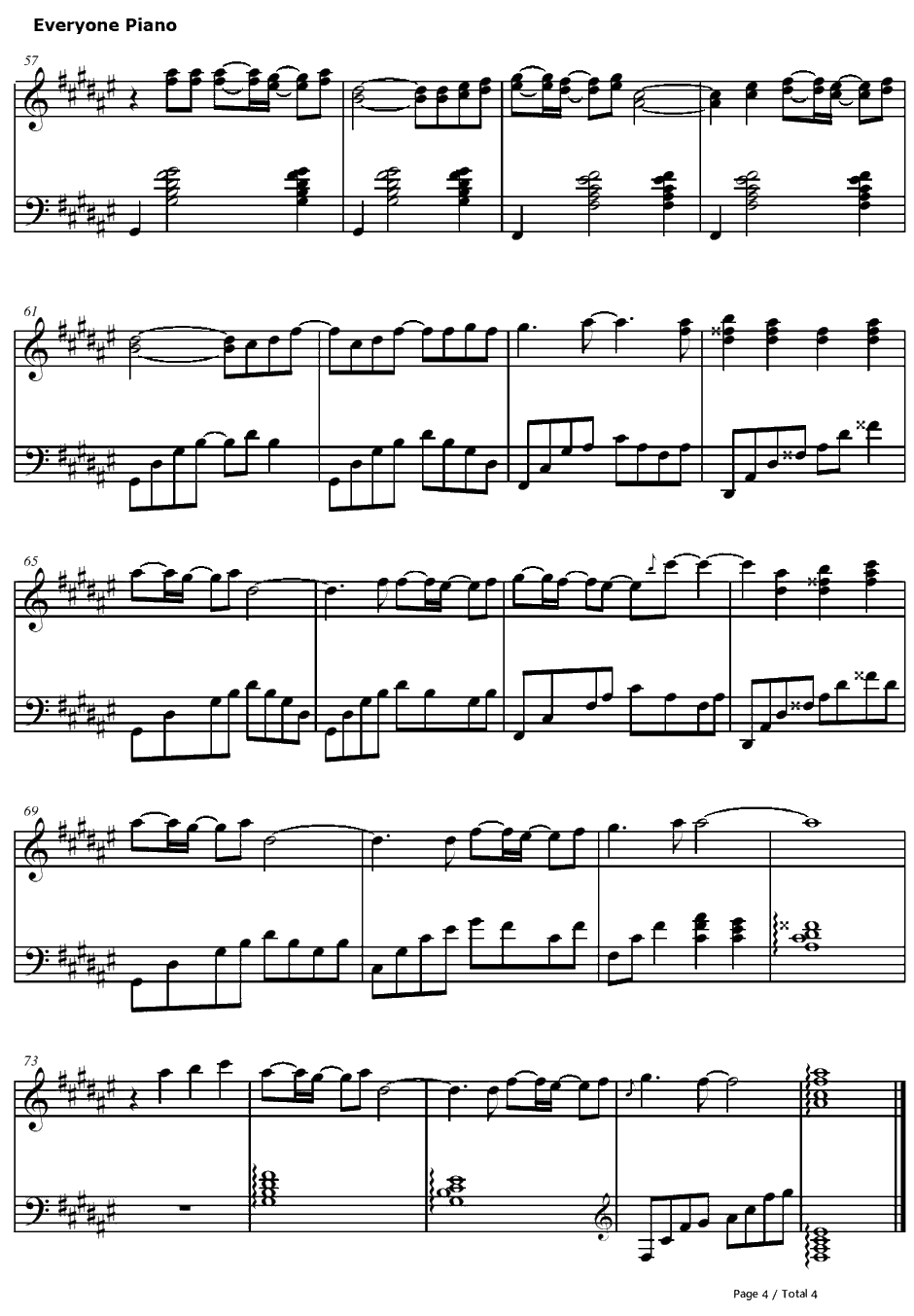 生まれたての风钢琴谱-折戸伸治-KanonOST4