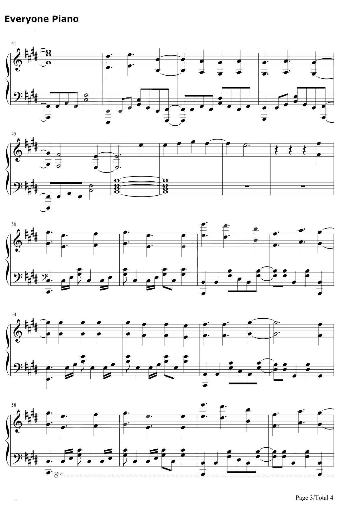 Found & Lost钢琴谱-Survive Said The Prophet3