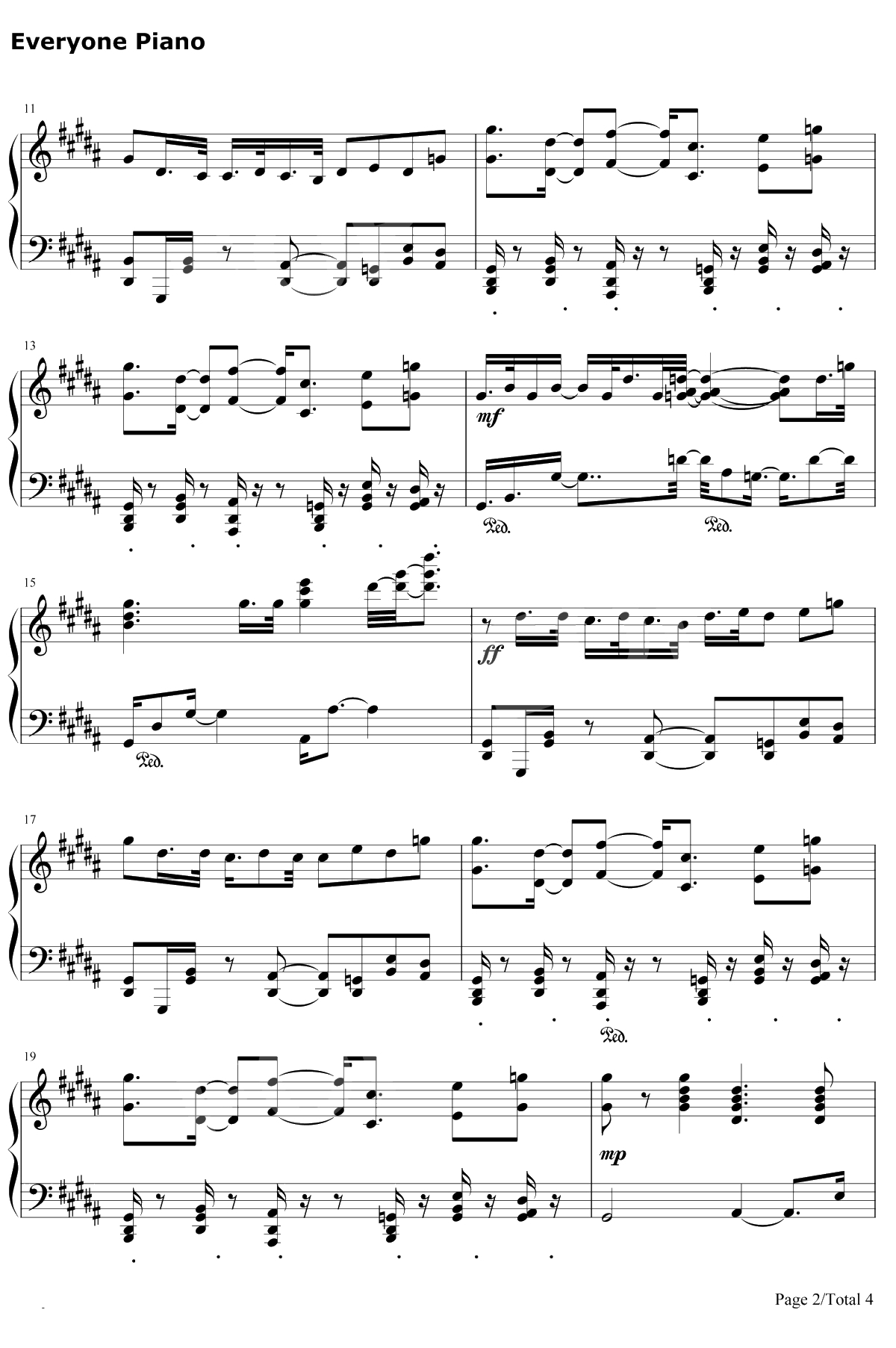 VORACITY钢琴谱-MYTH & ROID2