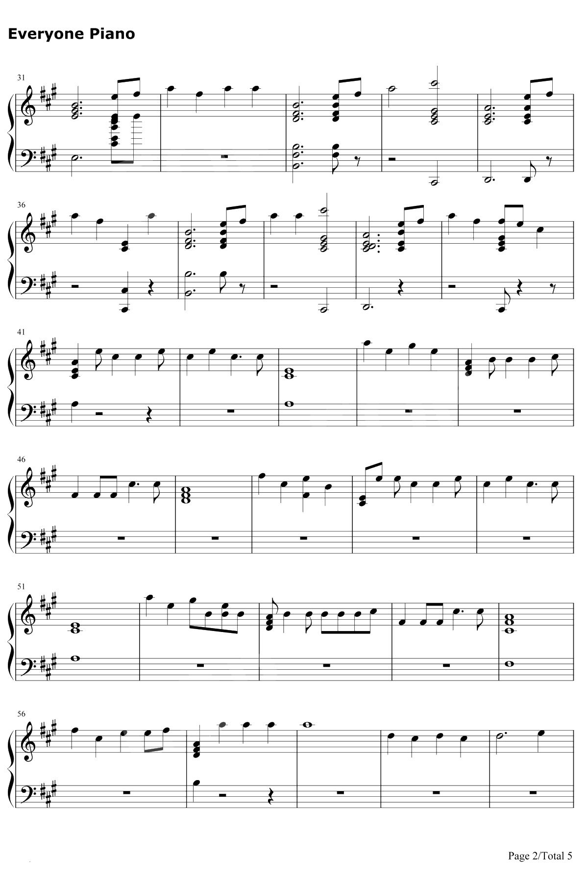 Let Me钢琴谱-Zayn2