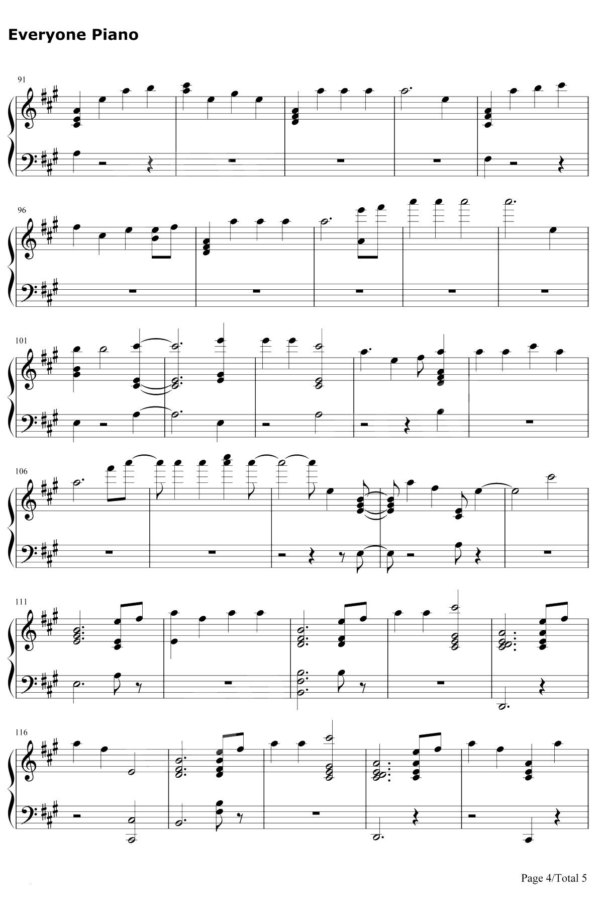 Let Me钢琴谱-Zayn4