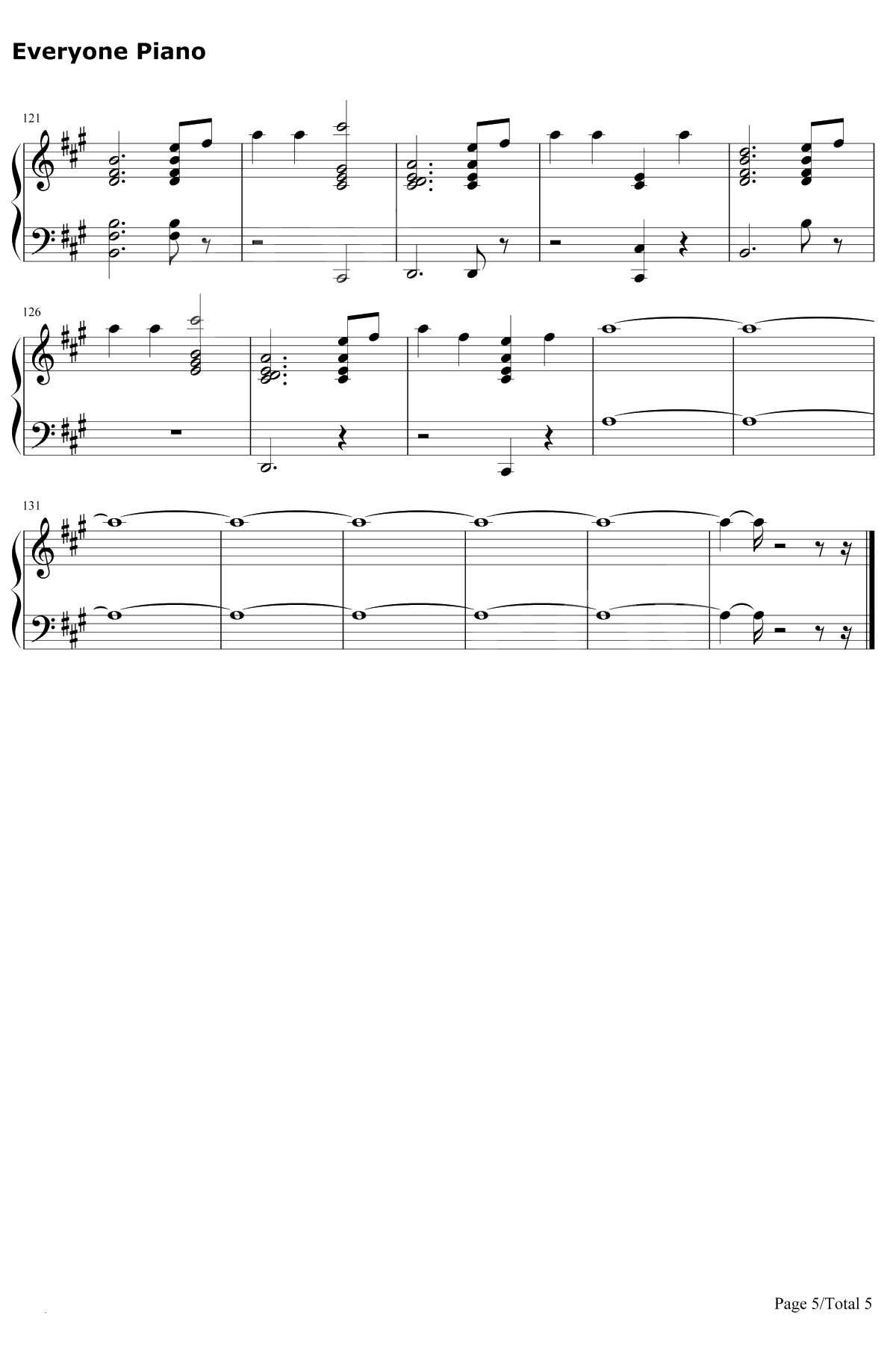 Let Me钢琴谱-Zayn5