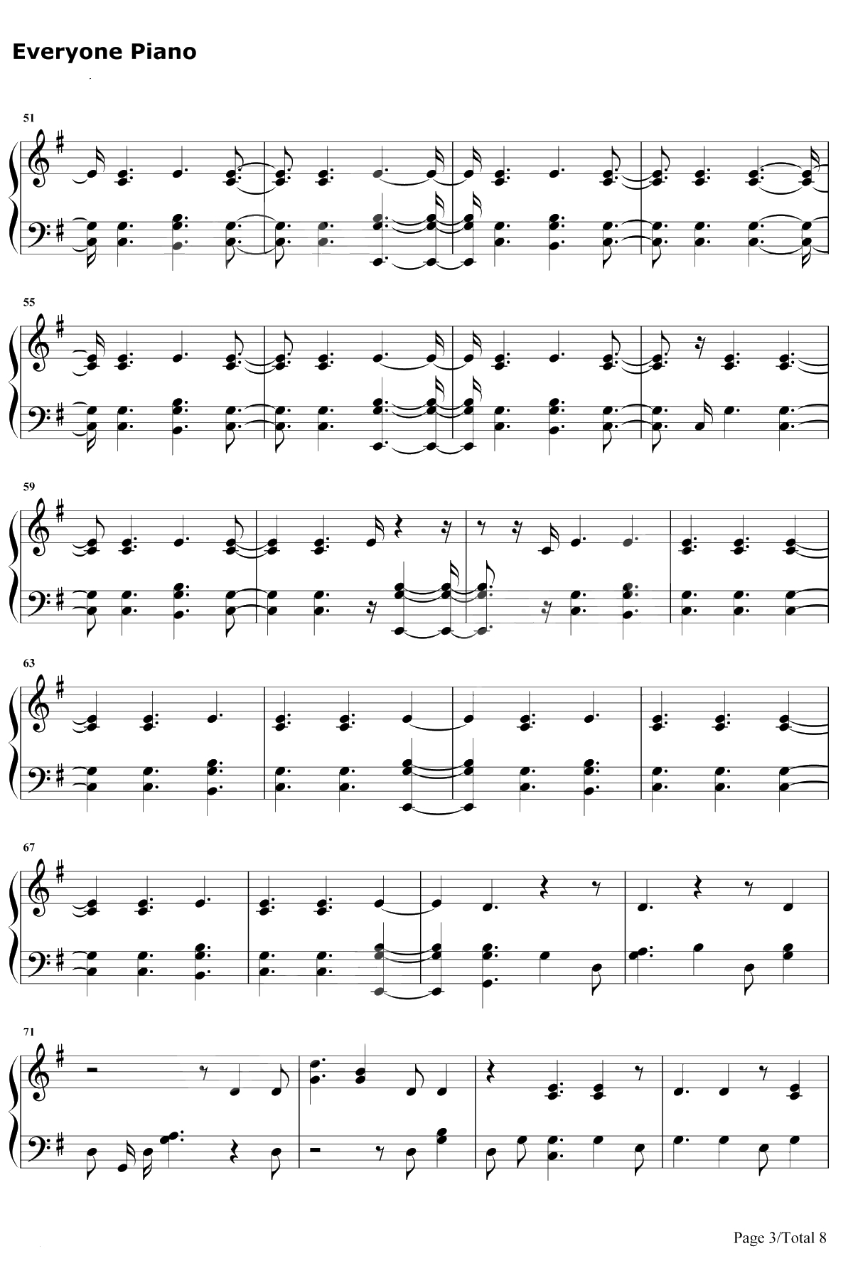 Fake Happy钢琴谱-Paramore3