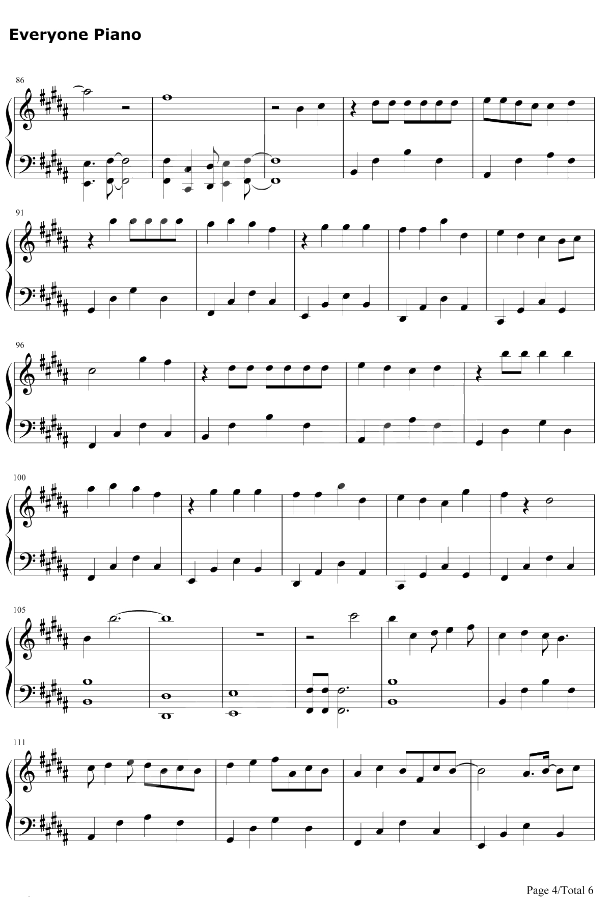 ジコチュー乃版本46钢琴谱-乃木坂464