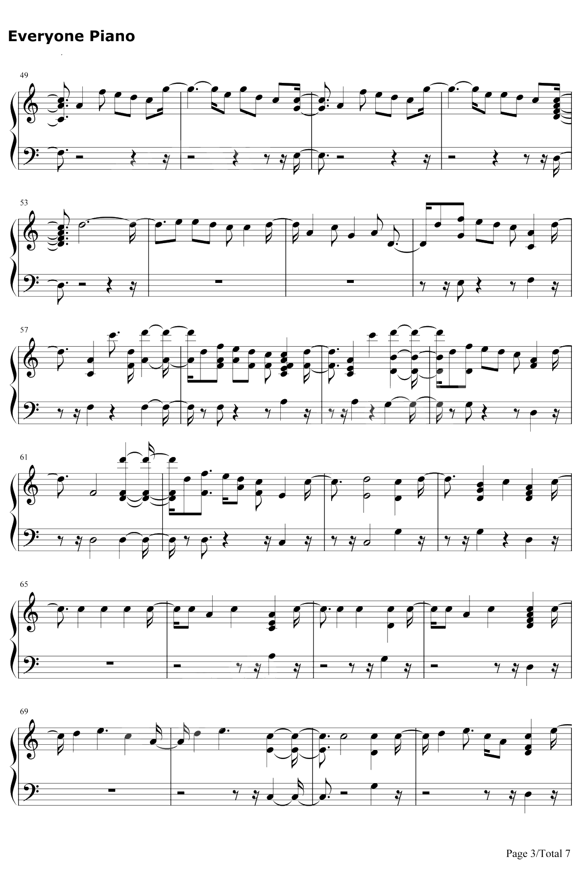 End Game钢琴谱-Taylor Swift3