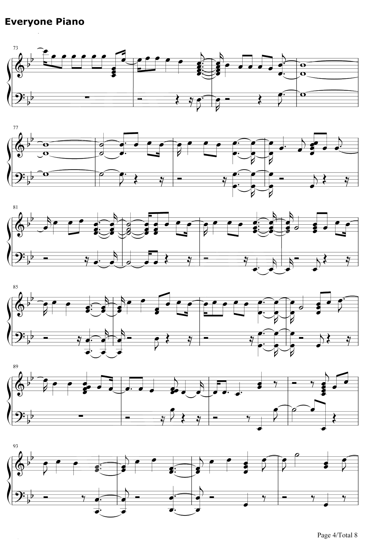 I Did Something Bad钢琴谱-Taylor Swift4