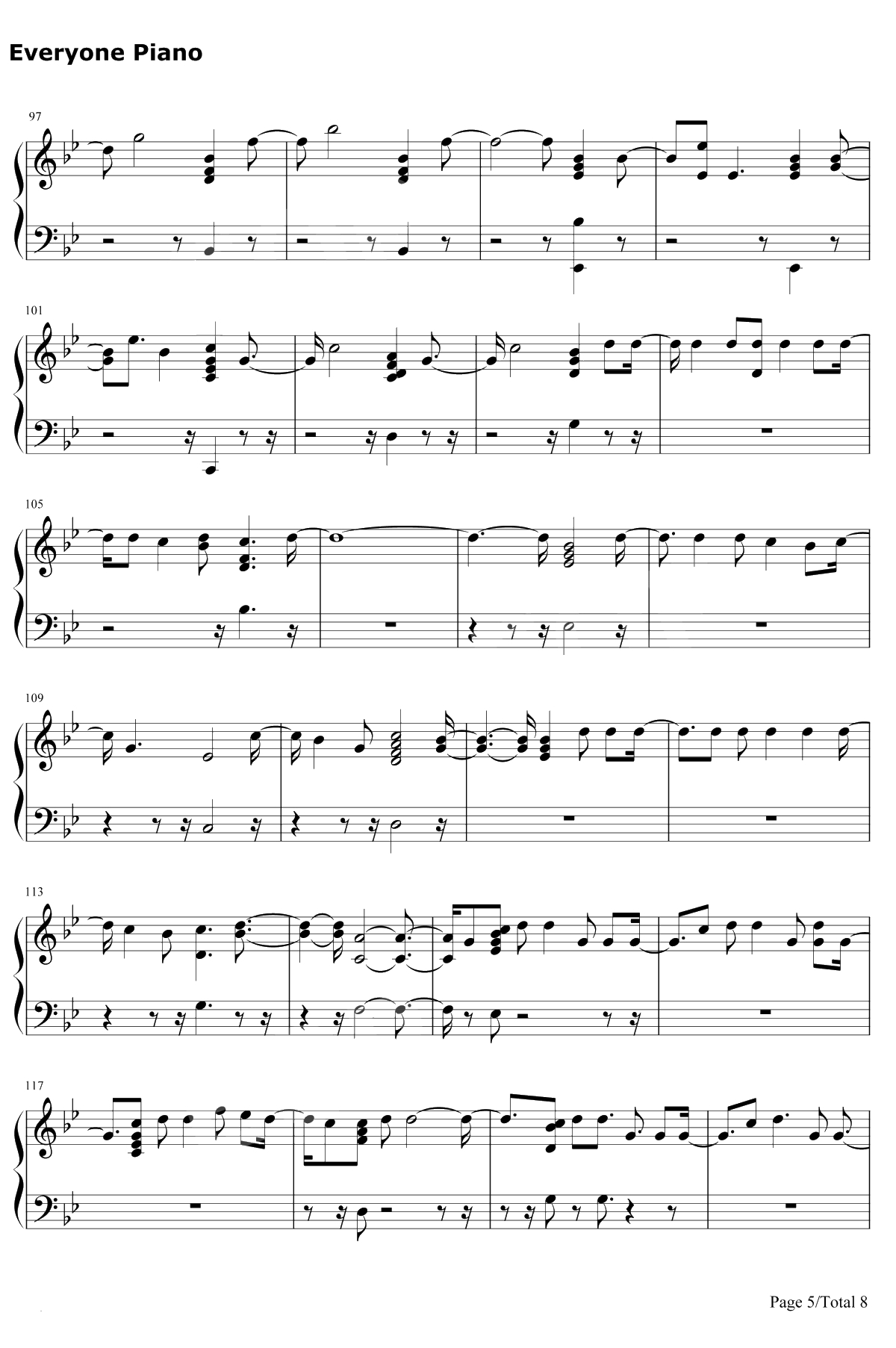 I Did Something Bad钢琴谱-Taylor Swift5