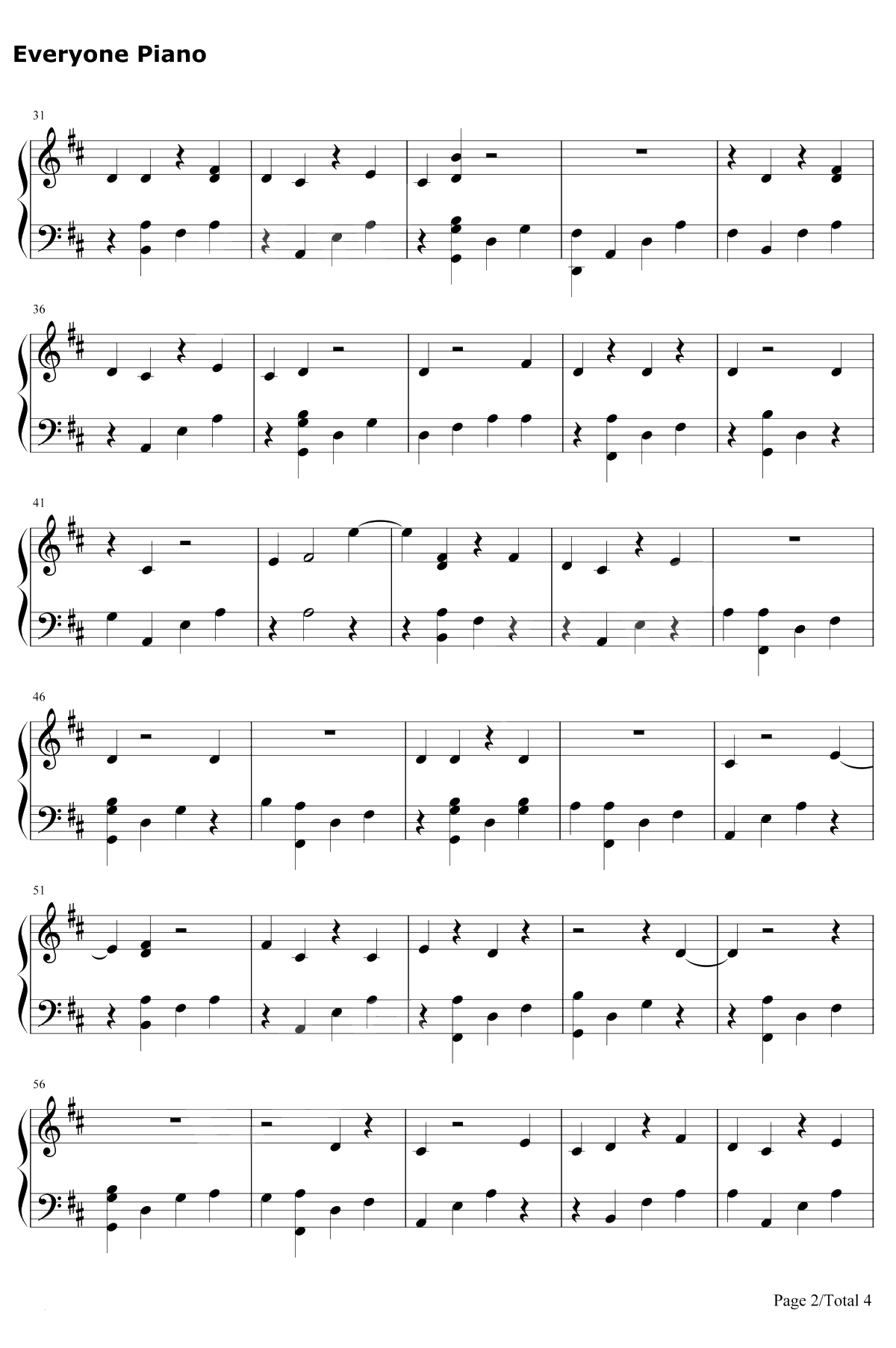 Scars钢琴谱-Sam Smith2