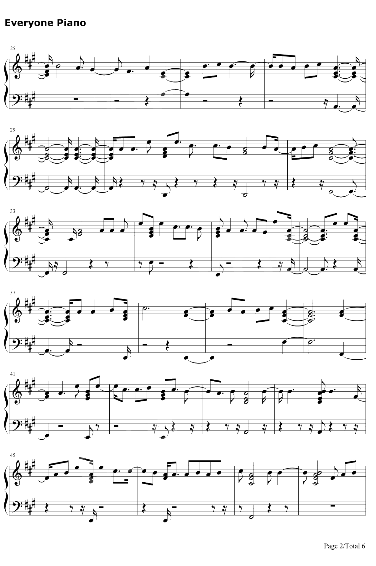 Daddy Issues钢琴谱-DemiLovato2