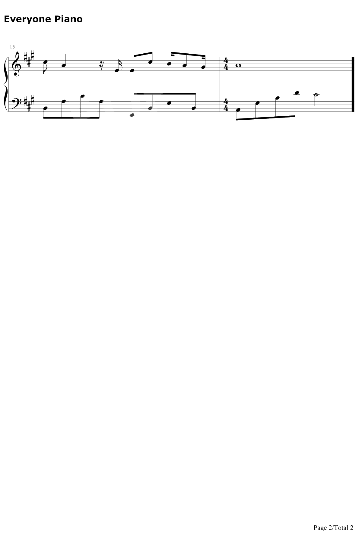 浪人琵琶钢琴谱-摩登兄弟2