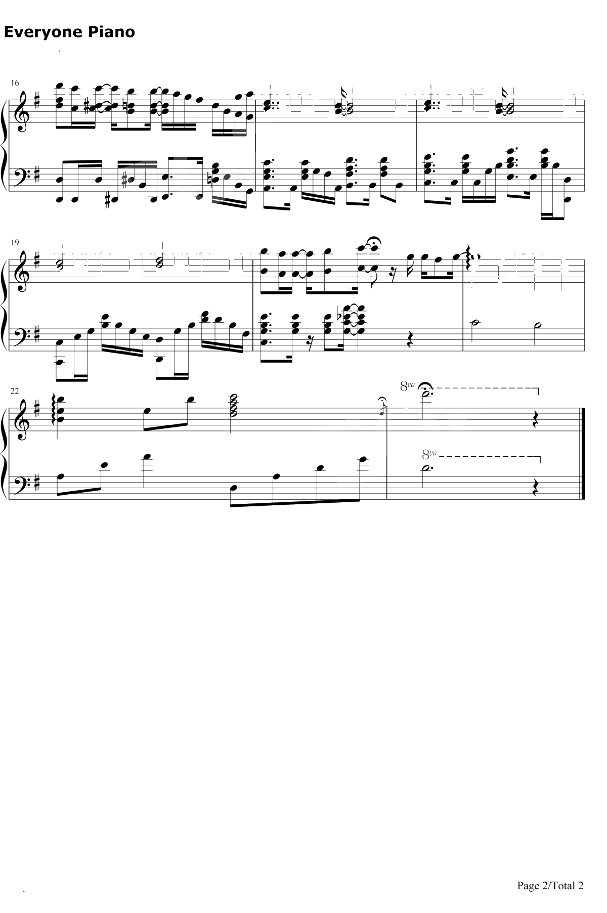 Sympathy of Love钢琴谱-田村由加莉2