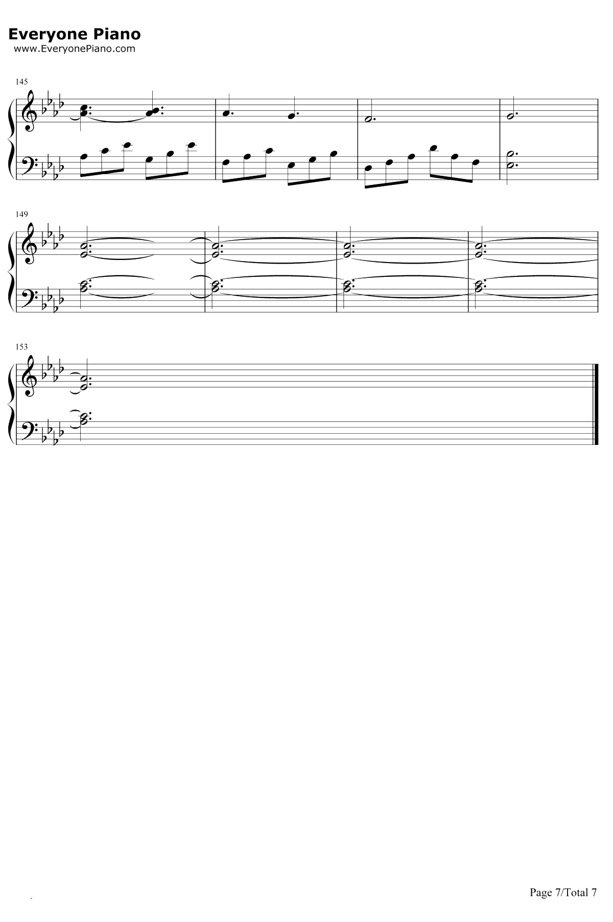 Perfect 钢琴谱-Ed Sheeran7