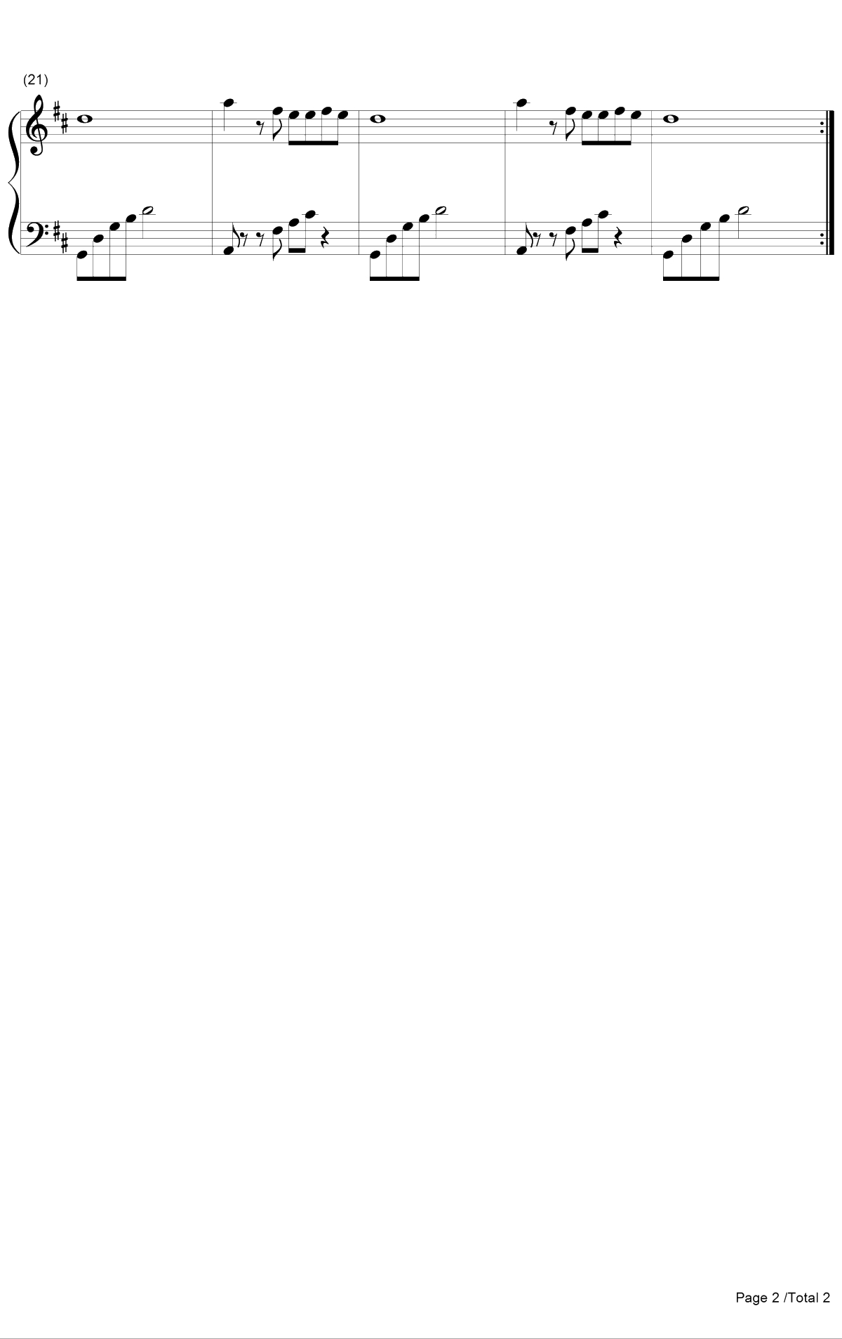 迟到钢琴谱-刘文正2