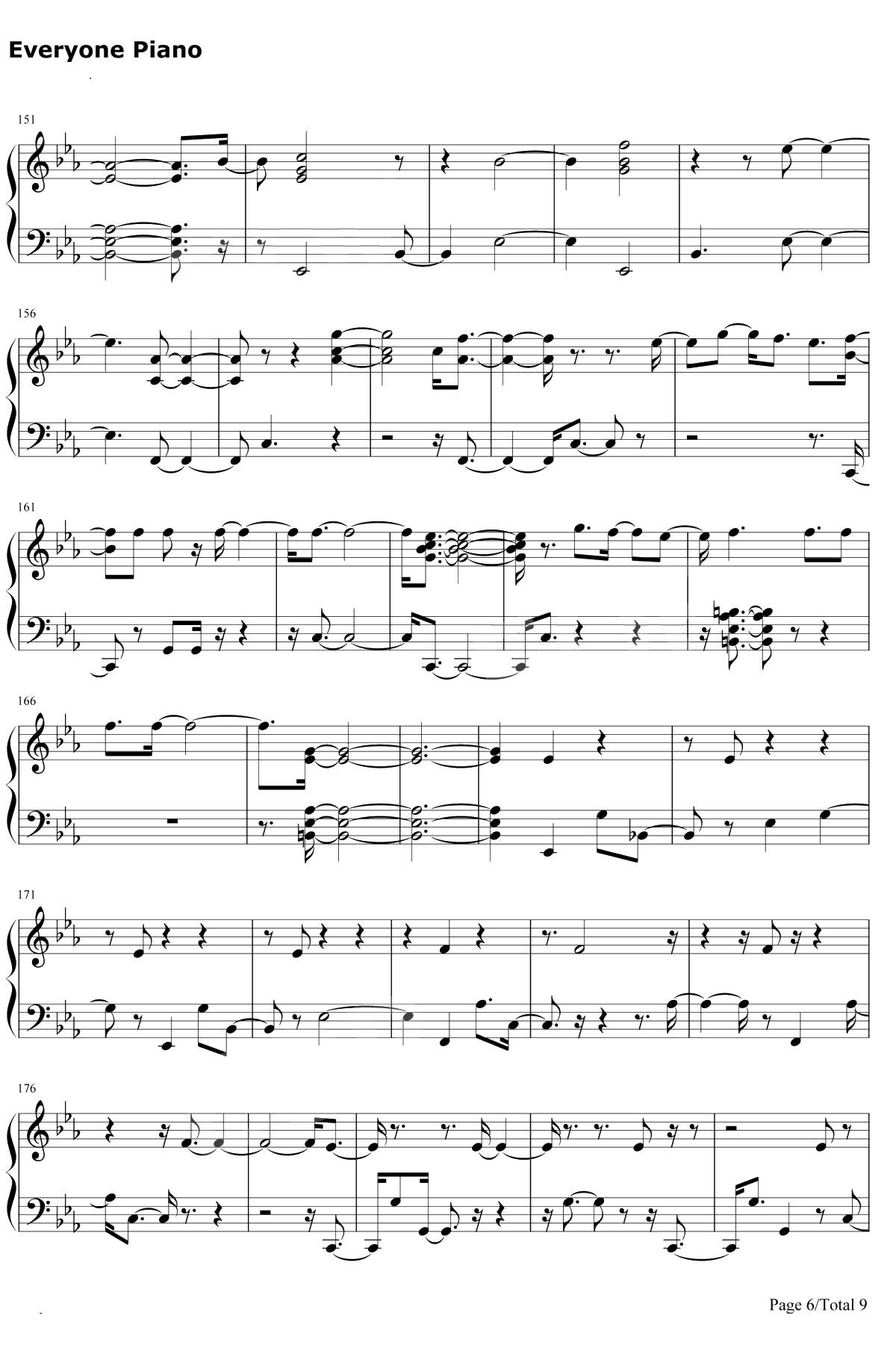 Why钢琴谱-Shawn Mendes6