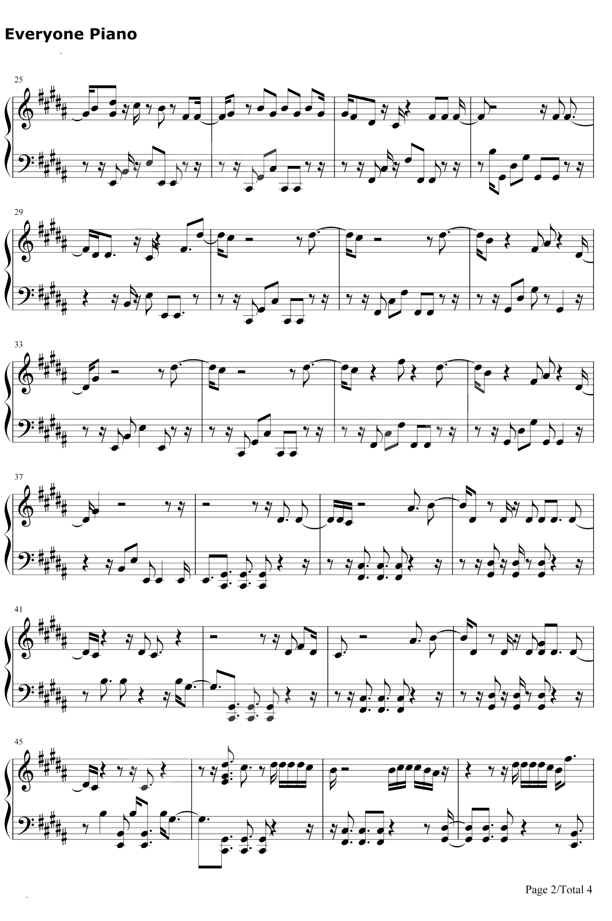 Dance To This钢琴谱-Troye Sivan / Ariana Grande2