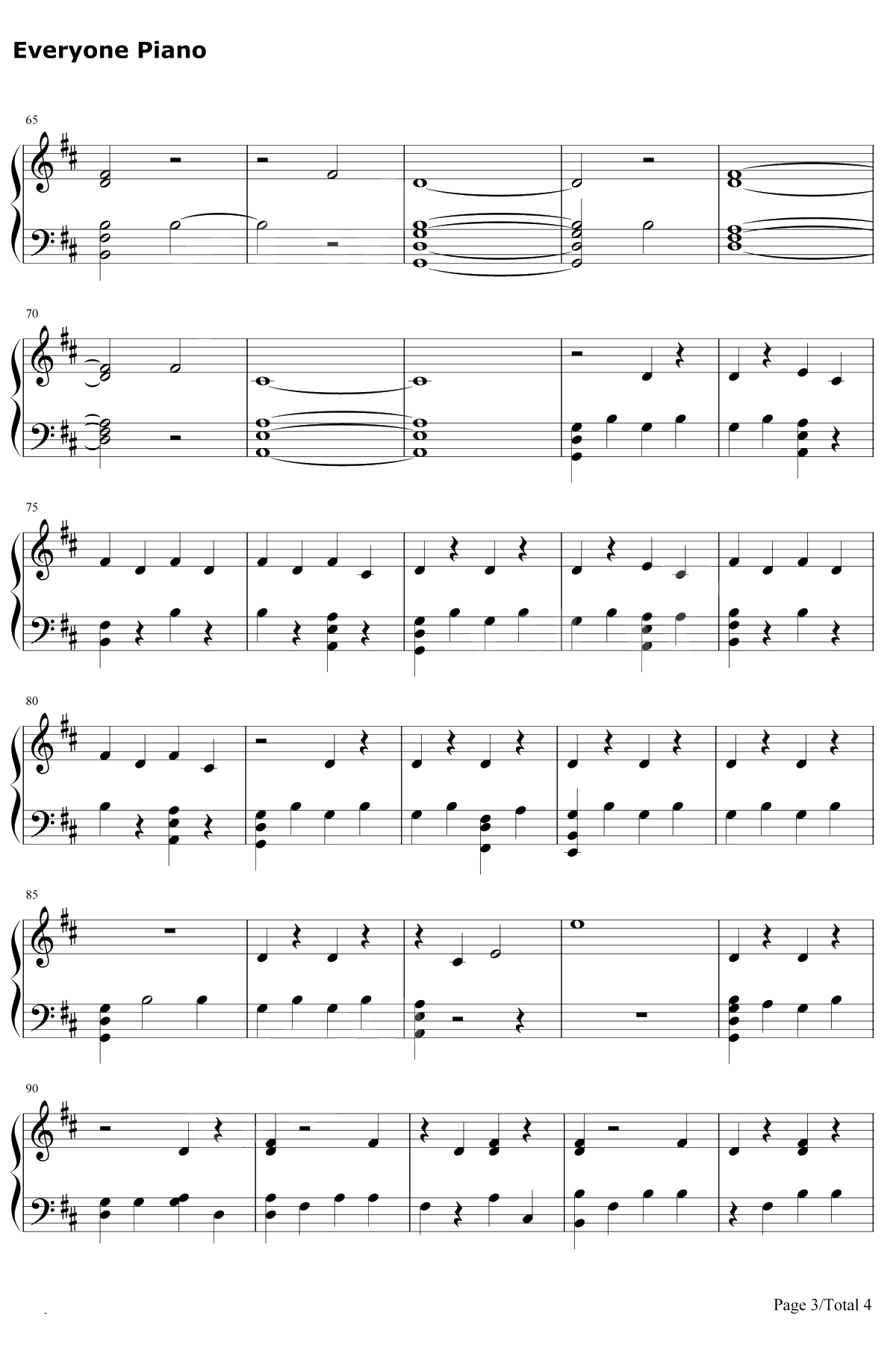 Don't Watch Me Cry钢琴谱-Jorja Smith3