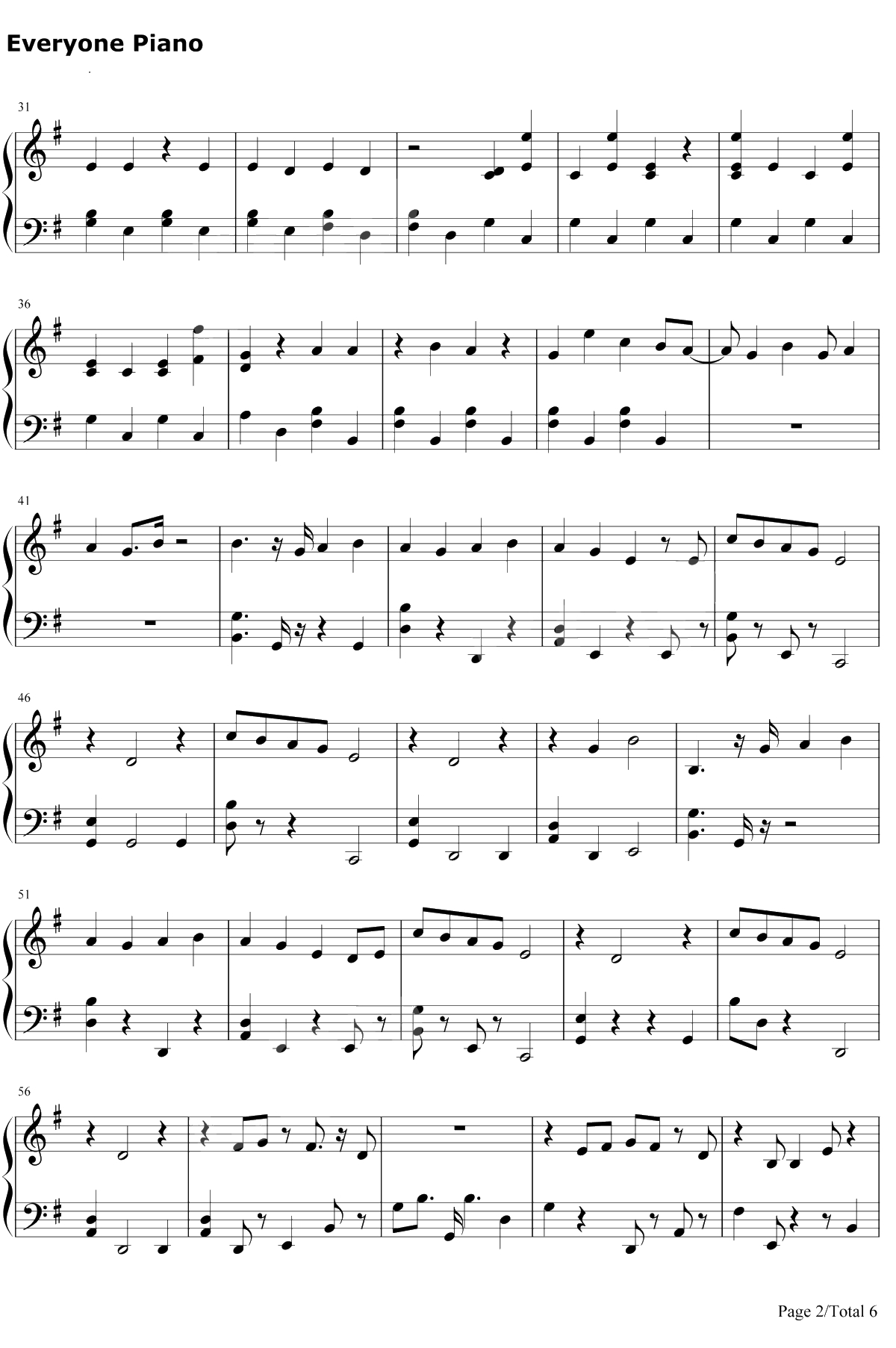 Answer钢琴谱-Rihanna2