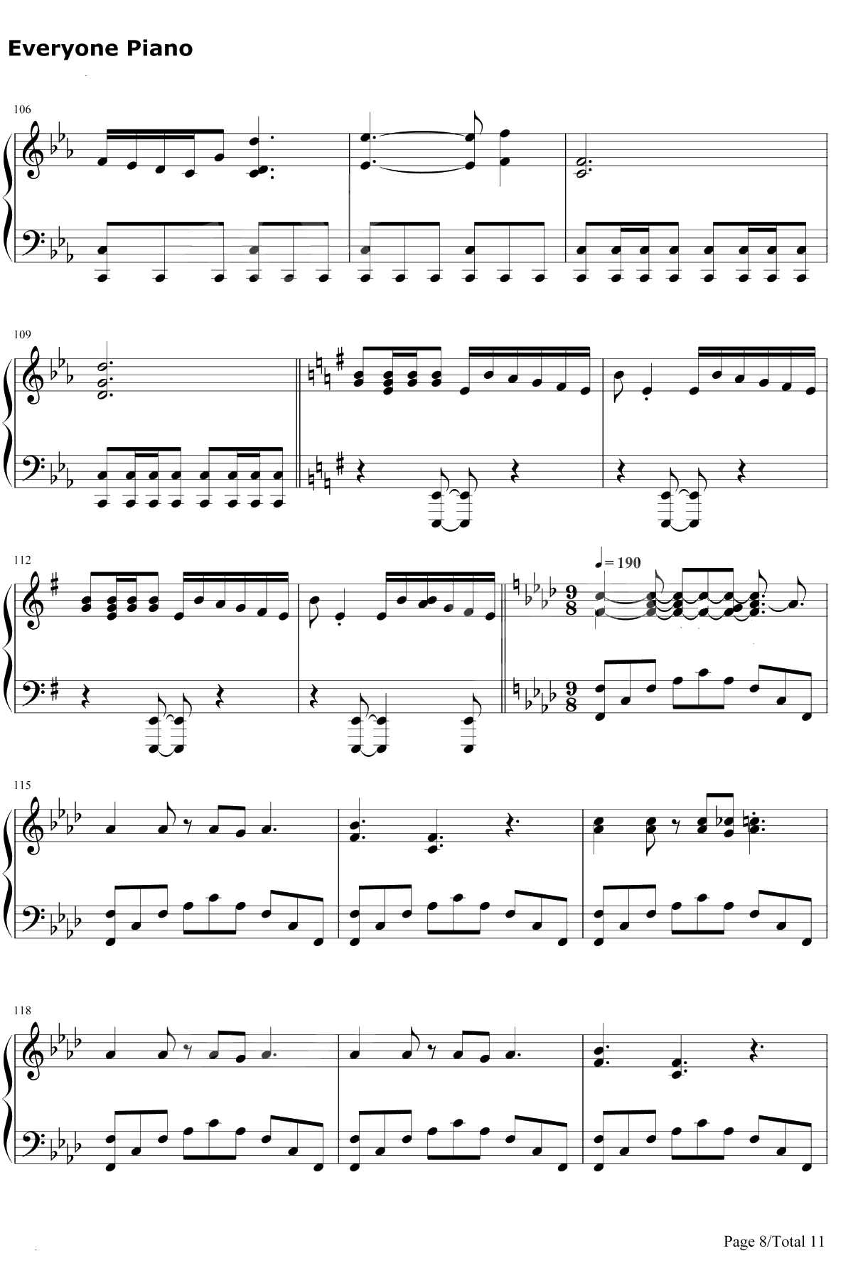 The Adventures of Han钢琴谱-John Williams-游侠索罗星球大战外传OST8