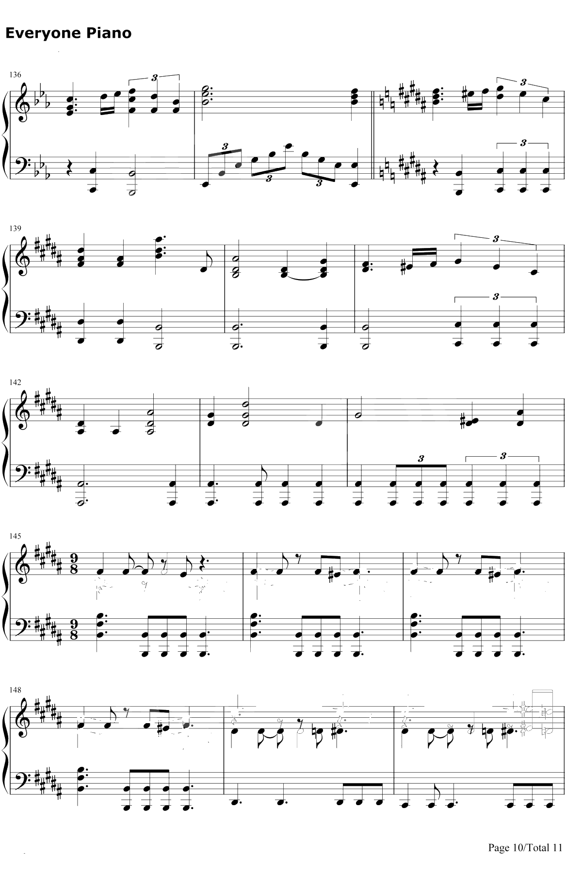 The Adventures of Han钢琴谱-John Williams-游侠索罗星球大战外传OST10