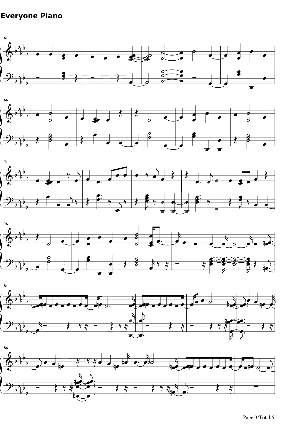 Patient钢琴谱-Charlie Puth3