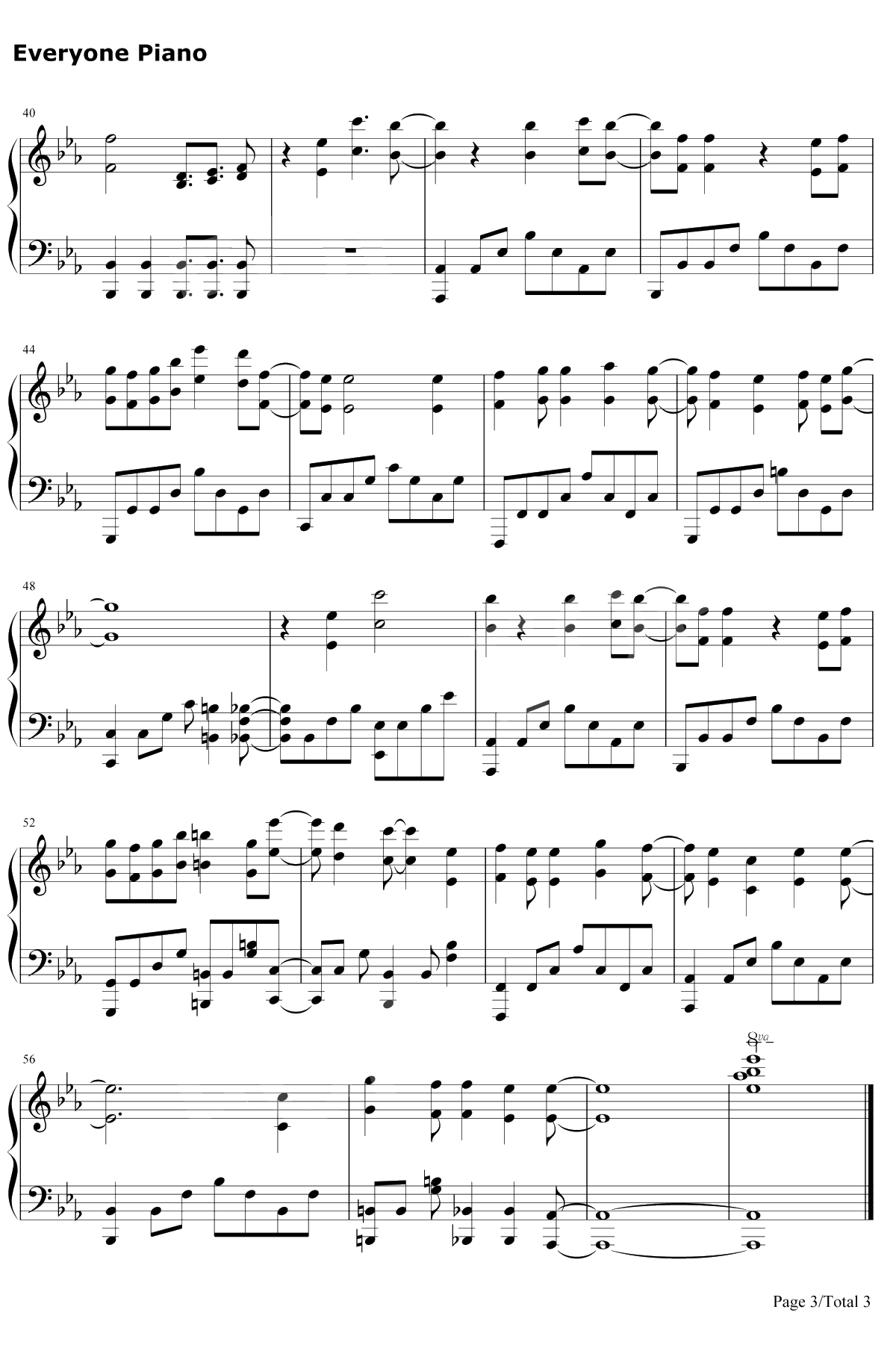 Eternal Star钢琴谱-亚咲花-ISLANDED3